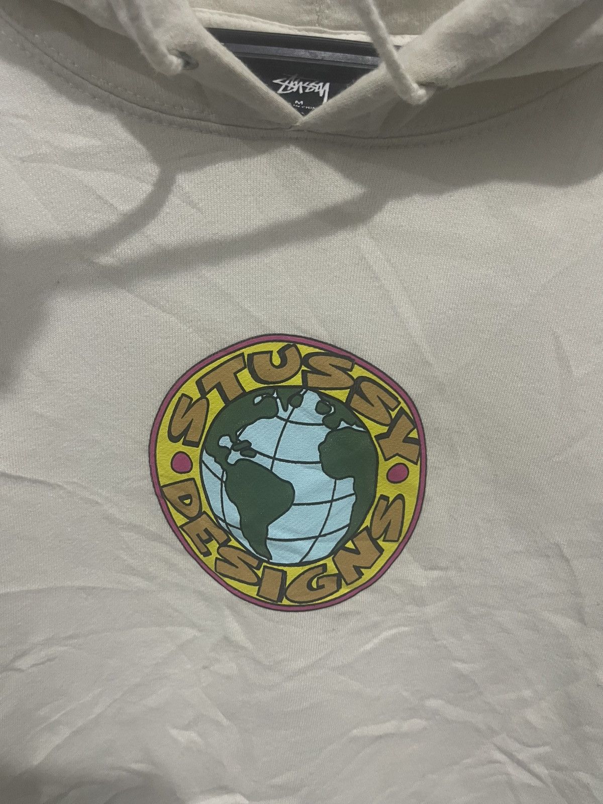 Stussy Stussy Design Globe Graphic Hoodie Size US M / EU 48-50 / 2 - 3 Thumbnail