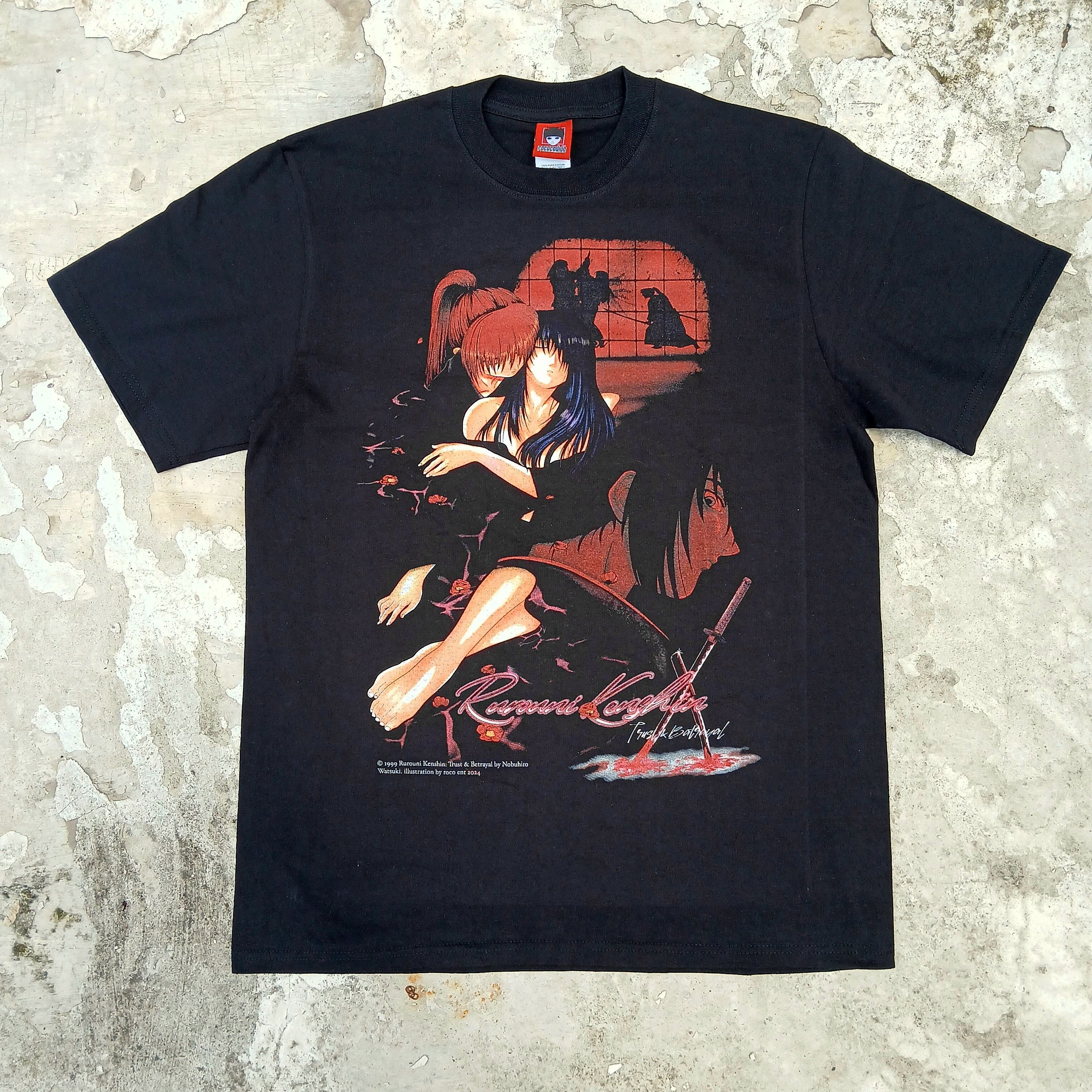 Anime × Japanese Brand × Vintage 🔥RARE🔥 Anime Samurai X Rurouni Kenshin : Trust & Betrayal Size US L / EU 52-54 / 3 - 1 Thumbnail