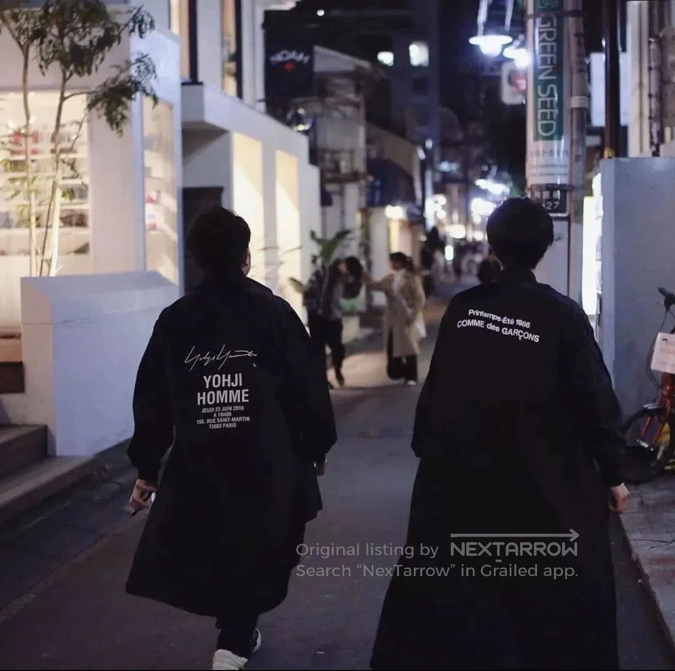 Yohji Yamamoto Yohji Yamamoto Black Logo Long Sleeve Shirt. Size US L / EU 52-54 / 3 - 1 Thumbnail