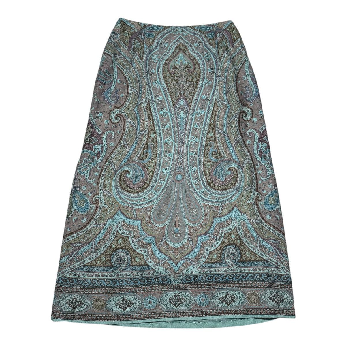Charter Club Y2K Charter Club Geometric Patterned Skirt Womens 10 31" Size 31" - 1 Thumbnail
