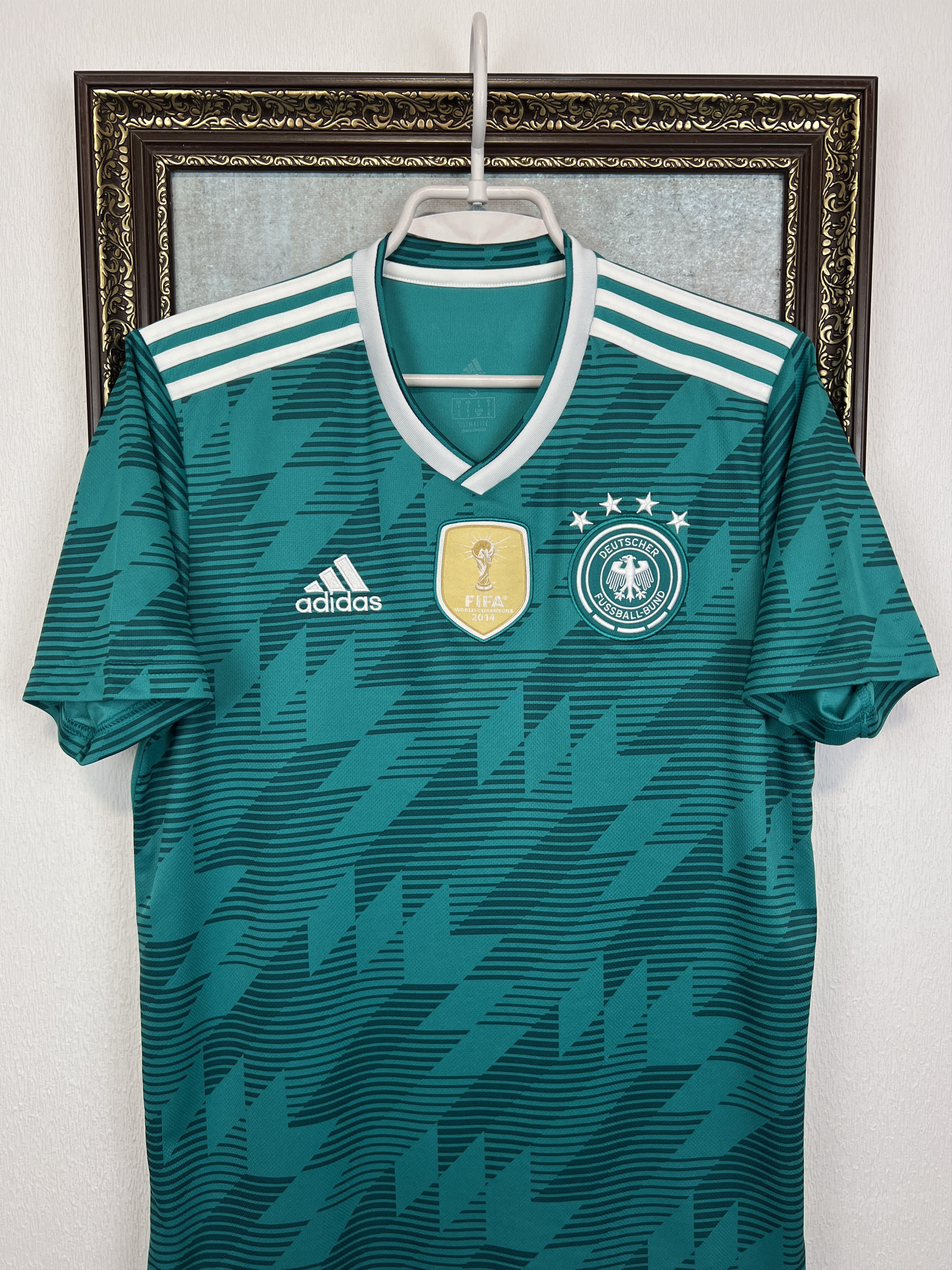 Adidas Germany Away football shirt Soccer Jersey National Trikot Size US S / EU 44-46 / 1 - 2 Thumbnail