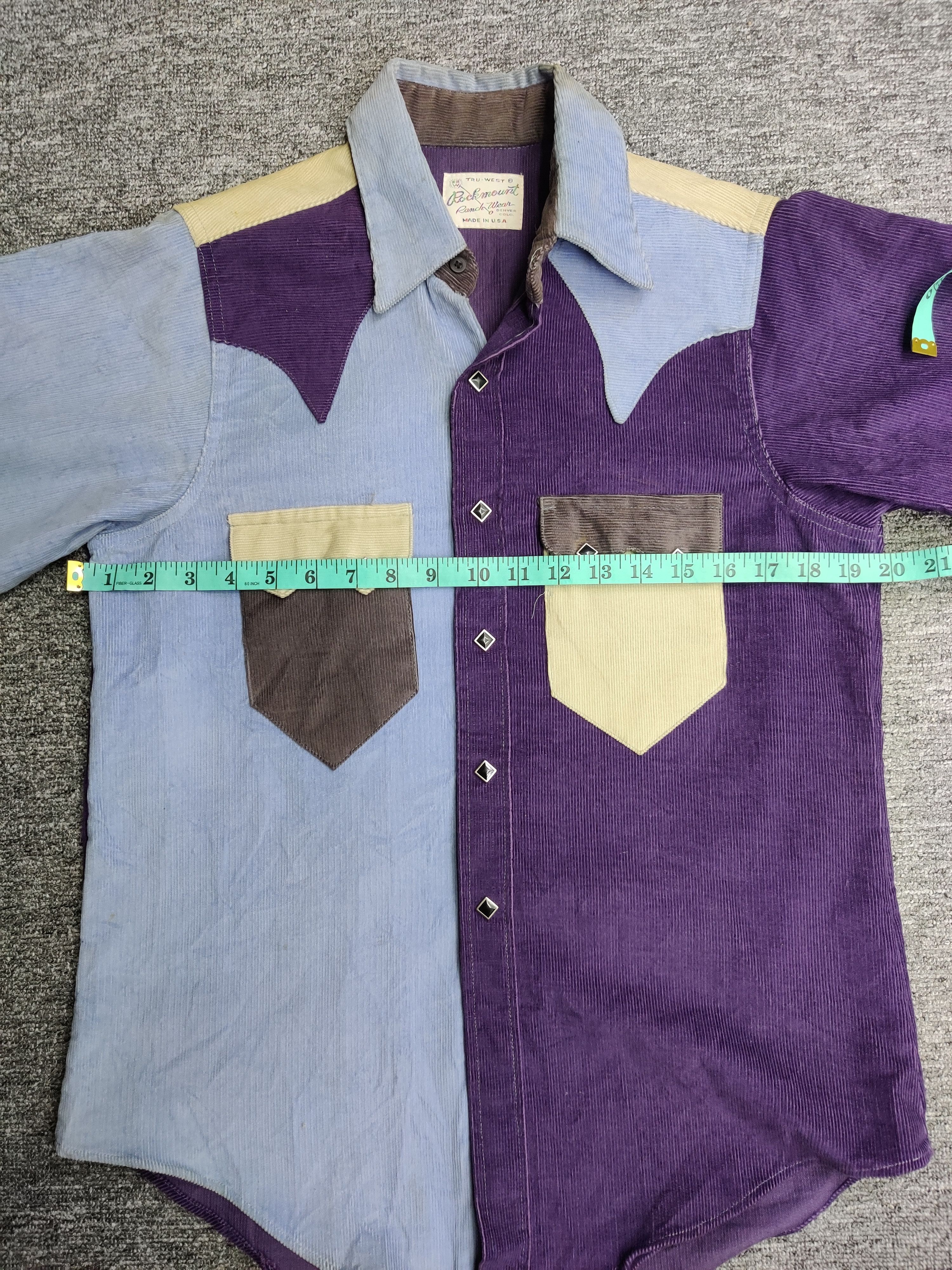 Rockmount Ranch Wear Vintage Rockmount Ranchwear Corduroy Western Shirt Size US M / EU 48-50 / 2 - 11 Thumbnail