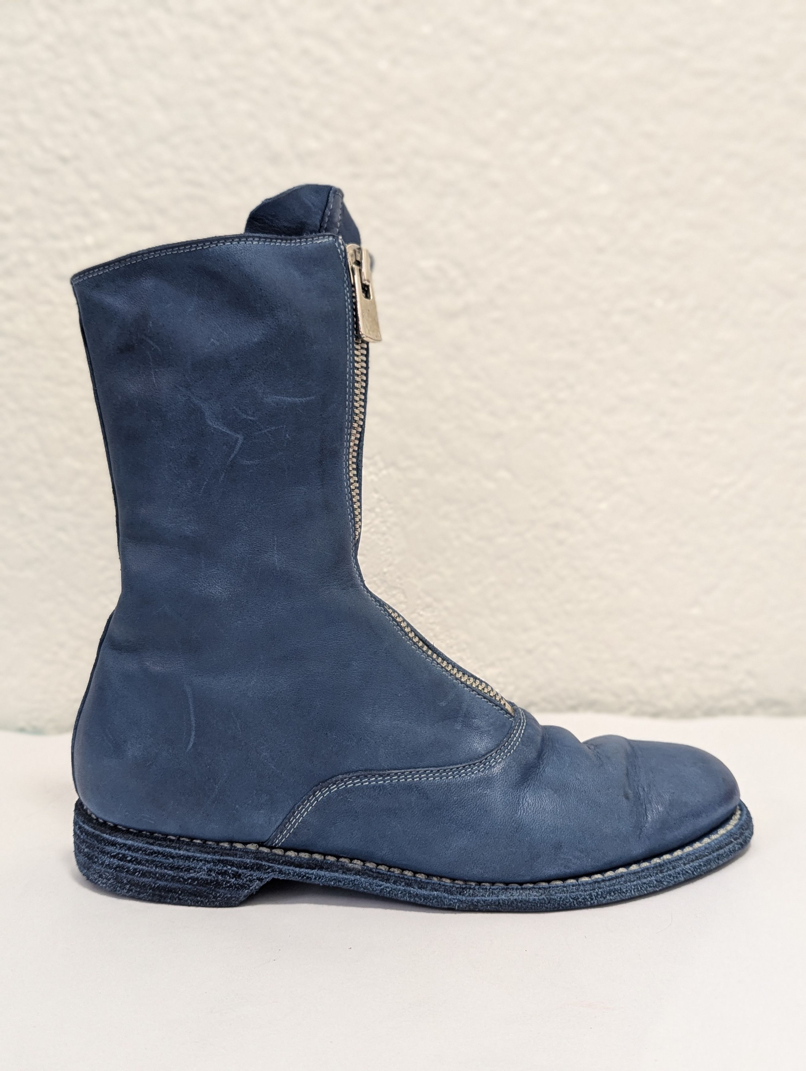 Guidi Guidi 310 Front-zip Soft Horse Leather Boots Size US 7 / IT 37 - 2 Thumbnail