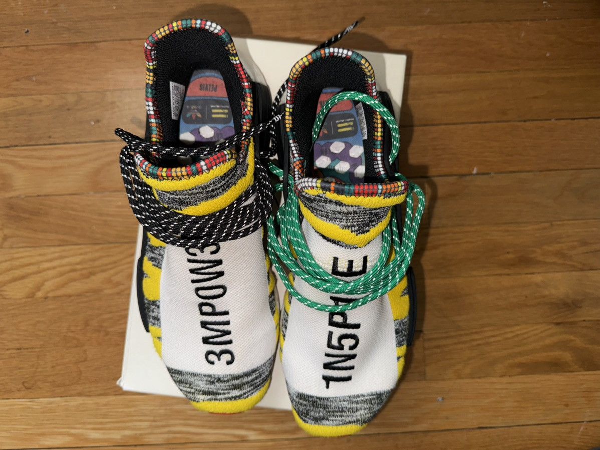 Adidas × Pharrell Pharrell x NMD Human Race Trail “Solar Pack” Size US 9 / EU 42 - 1 Thumbnail