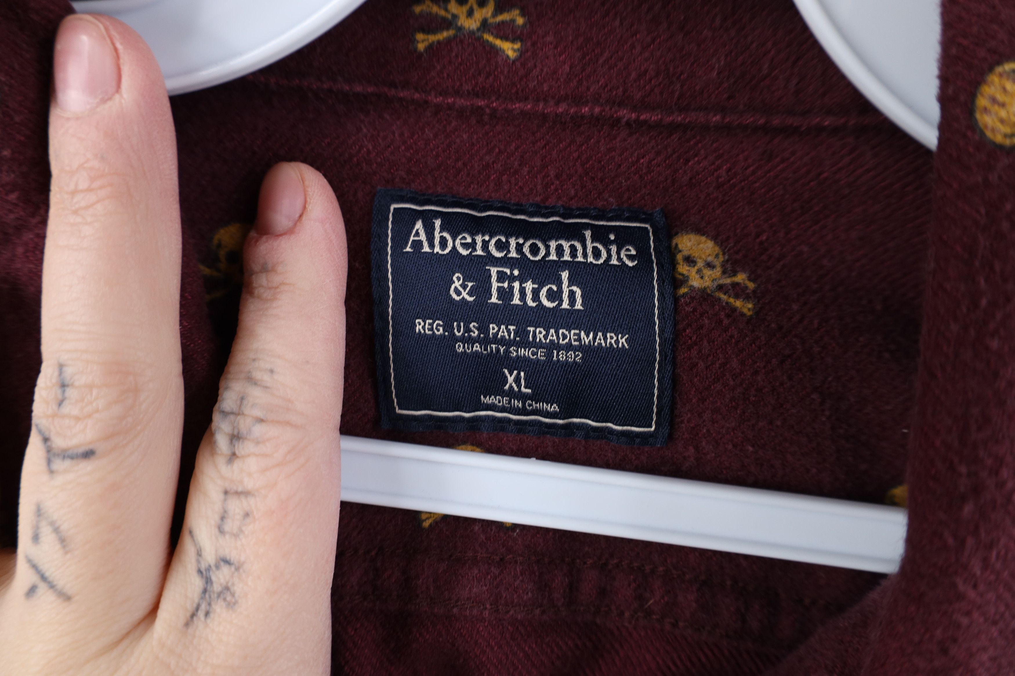 Abercrombie & Fitch Vintage Y2K Abercrombie & Fitch Chamois Cloth Button Shirt Size US XL / EU 56 / 4 - 5 Thumbnail