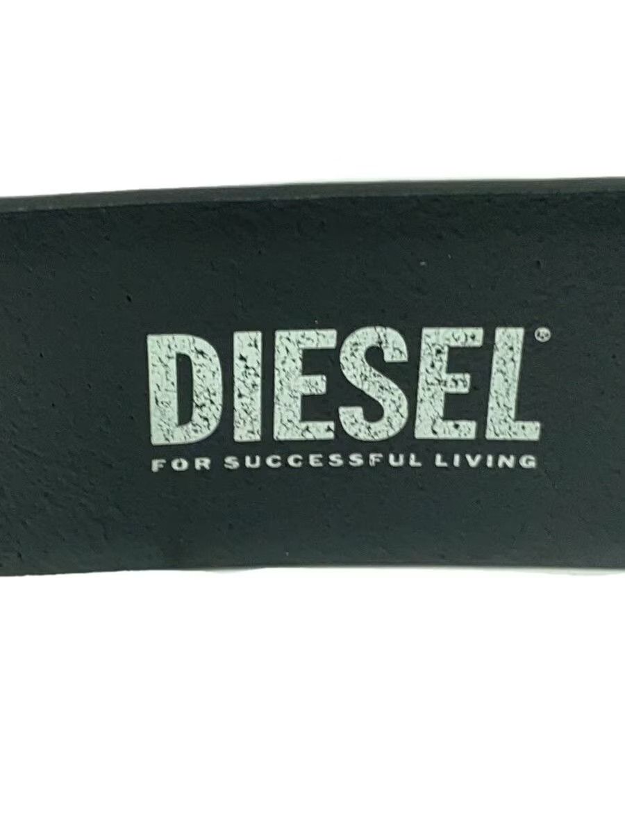 Diesel Diesel Plain Cowhide Belt Black Size ONE SIZE - 3 Thumbnail