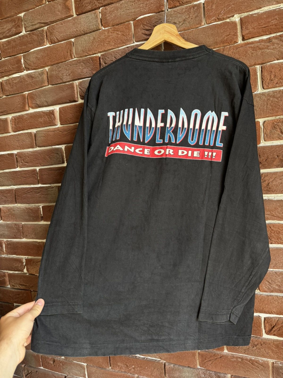 Band Tees × Thunderdome × Vintage Rare Vintage 1997 Thunderdome Wizard Gabber Band Tshirt 90s Size US XL / EU 56 / 4 - 12 Thumbnail