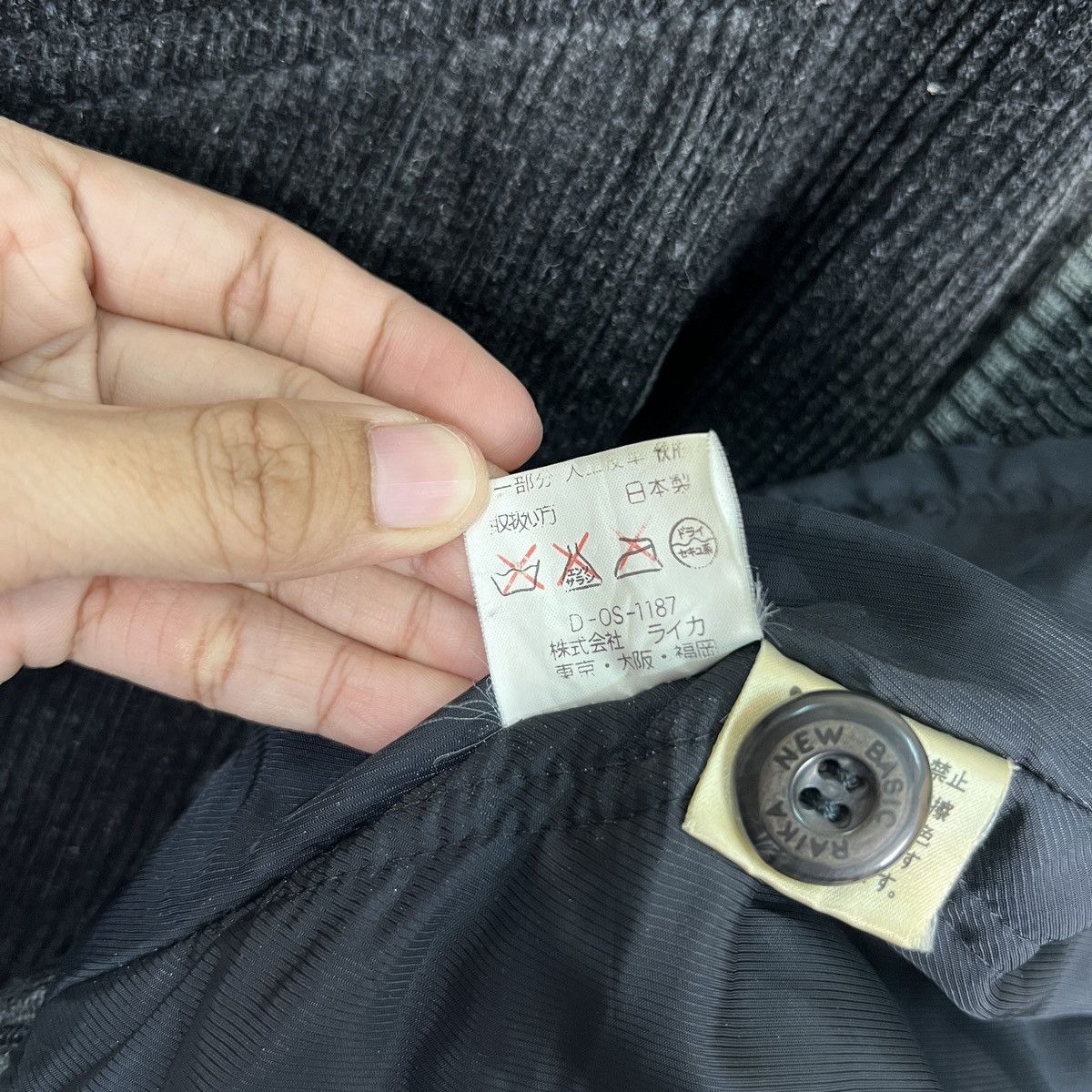Japanese Brand 🔥 VINTAGE RAIKA NEW BASIC VELVET HYBRID BOMBER JACKET Size US M / EU 48-50 / 2 - 20 Thumbnail