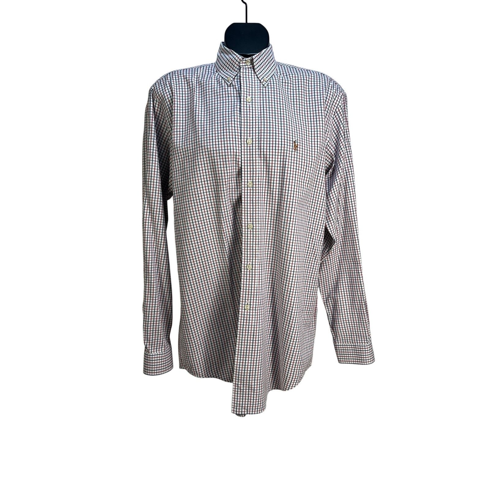 Ralph Lauren Ralph Lauren Yarmouth Cotton Button Down Shirt Vintage 90s Size US M / EU 48-50 / 2 - 1 Thumbnail