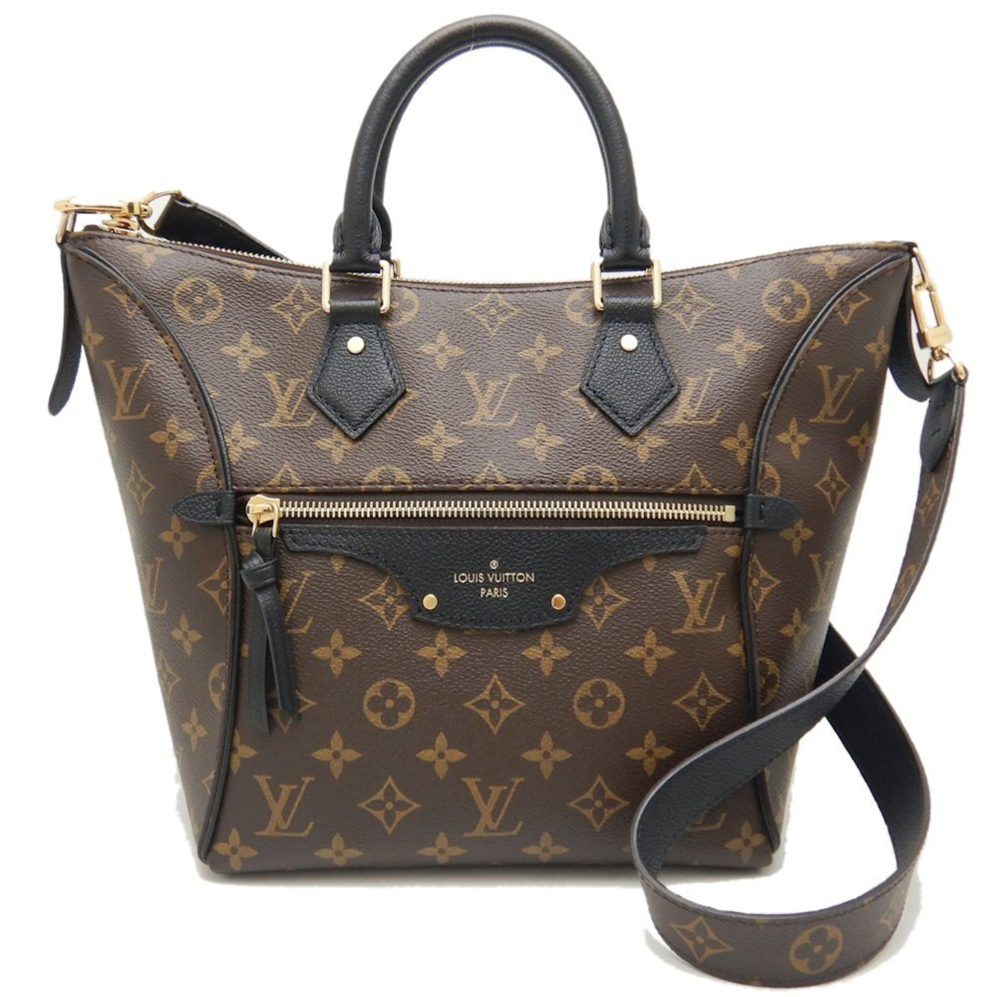 image of Louis Vuitton Monogram Tournelle Pm M44057 Handbag Noir 251731, Women's