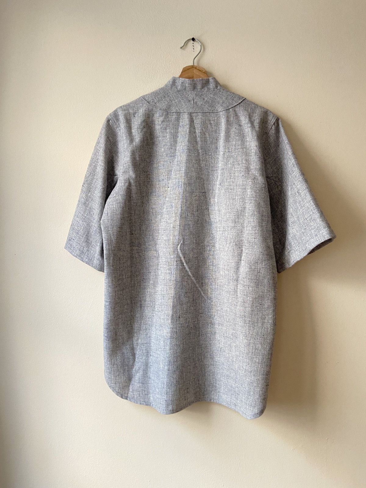 Ebbets Field Flannels Flatbush Wool grey baseball jersey