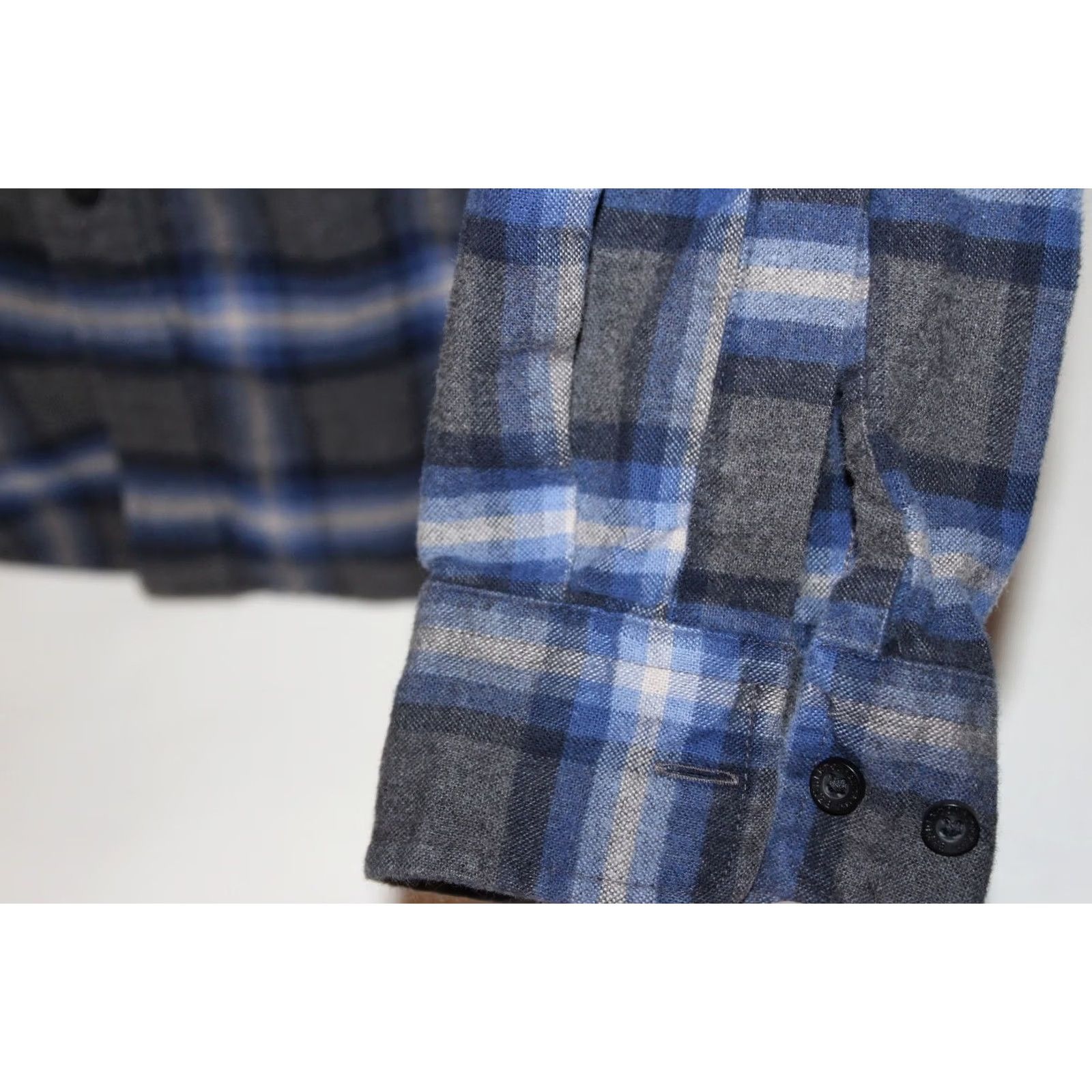 Pendleton Pendleton Mason Long Sleeve Button Down Shirt XL Gray Blue Plaid Cotton Mens Size US XL / EU 56 / 4 - 6 Thumbnail