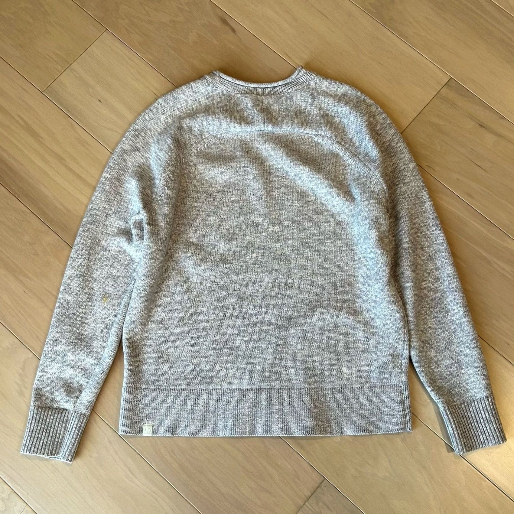 Lululemon VINTAGE Lululemon Boxy Cotton-Blend Sweater Women’s M Blue Logo Knit Long Sleeve Pullover All Seasons Casual/Athleisure Womens Size M / US 6-8 / IT 42-44 - 3 Thumbnail