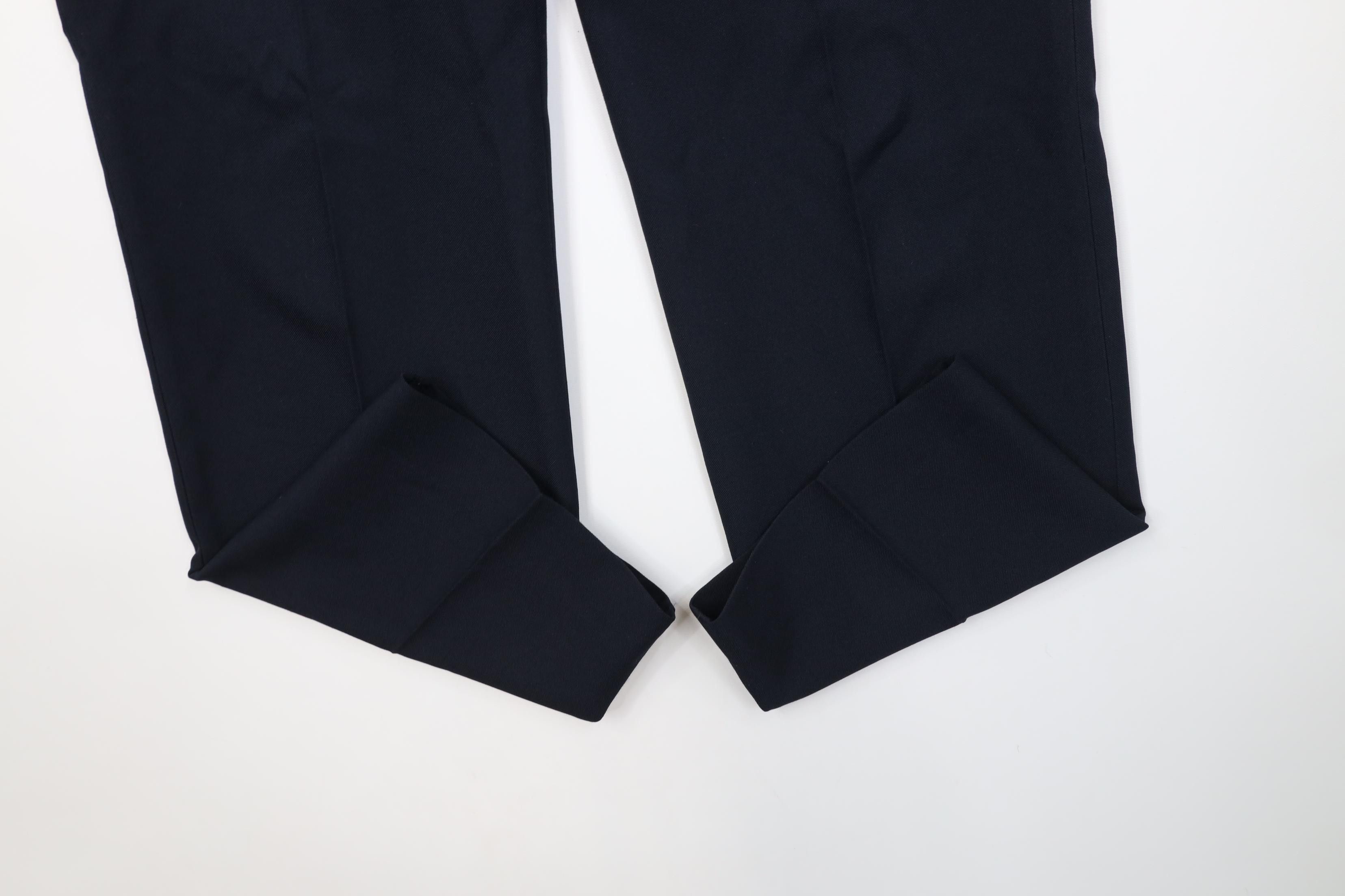 Vintage Vintage 70s Streetwear Knit Flared Wide Leg Chino Pants USA Size US 34 / EU 50 - 5 Thumbnail