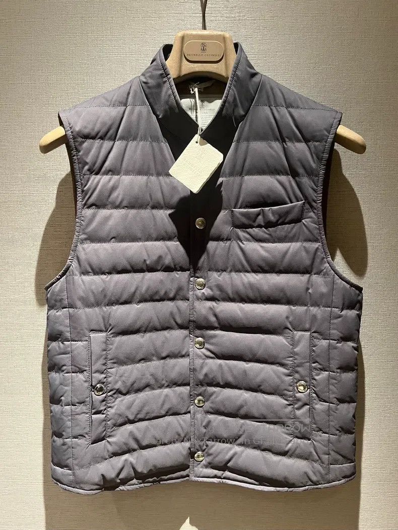 Brunello Cucinelli Brunello Cucinelli Men's Down Jacket Size US M / EU 48-50 / 2 - 1 Thumbnail