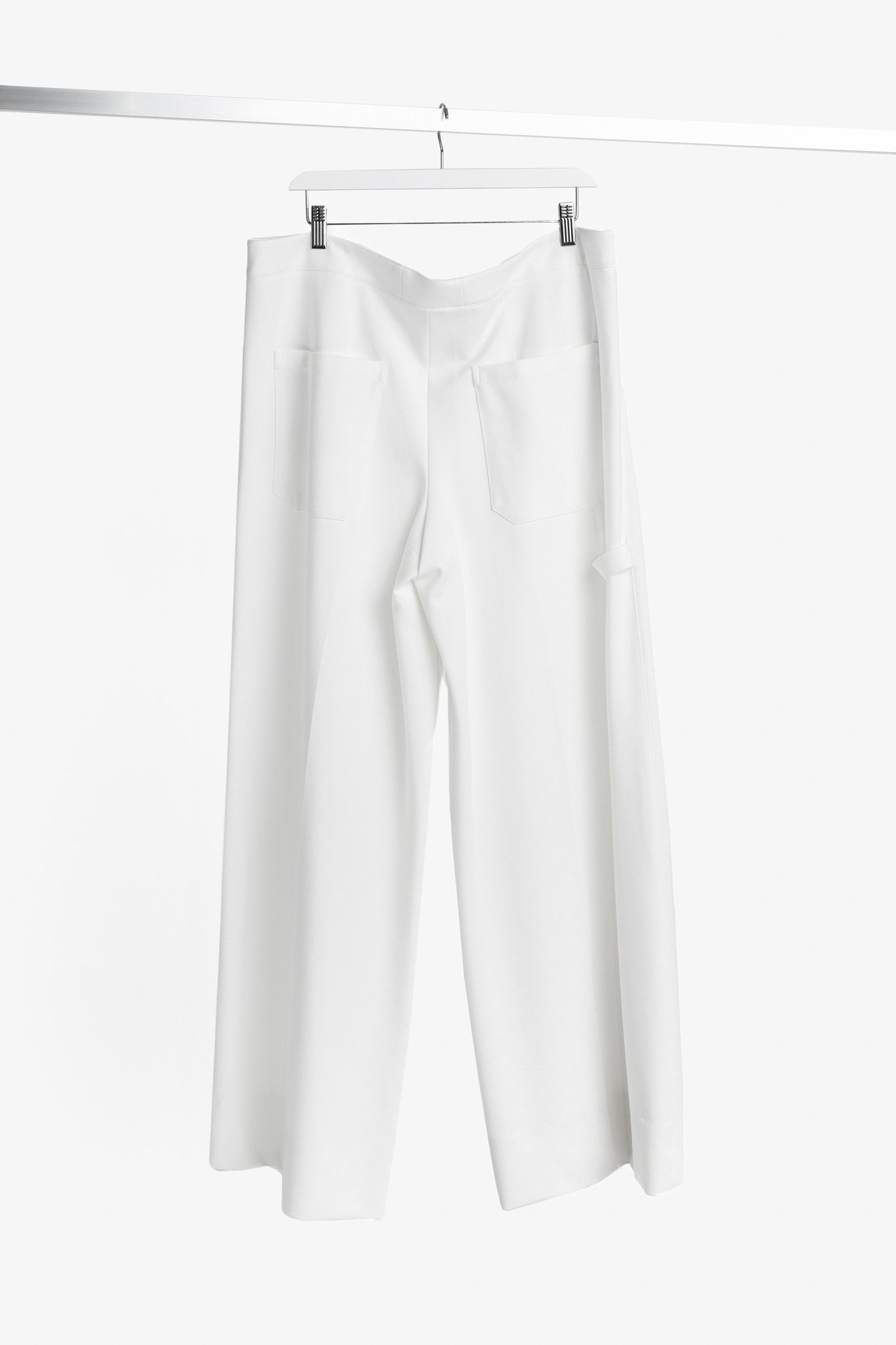 DOROTHEE SCHUMACHER Dorothee Schumacher Emotional Essence Ponte Wide-Leg Pants Size 38" / US 16 / IT 52 - 2 Thumbnail