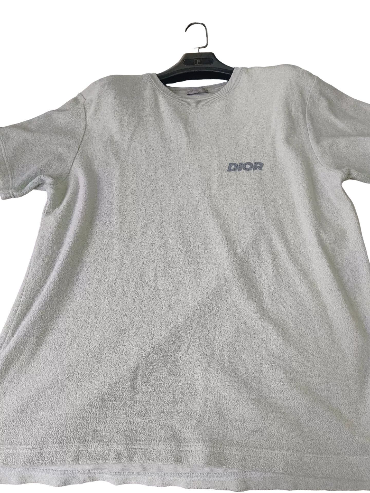 Dior Dior Terry Cotton Logo T-Shirt Size L Size US L / EU 52-54 / 3 - 1 Thumbnail
