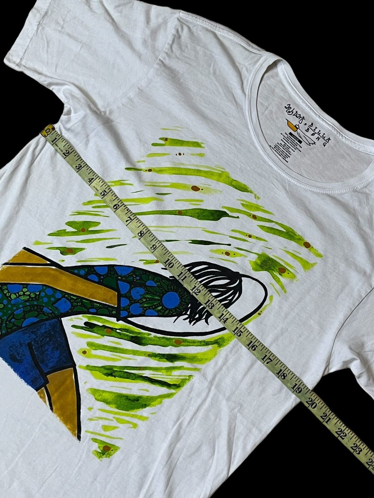 Billabong BILLABONG x ANDY DARIS SURF STYLE TEE SHIRT Size US M / EU 48-50 / 2 - 6 Thumbnail