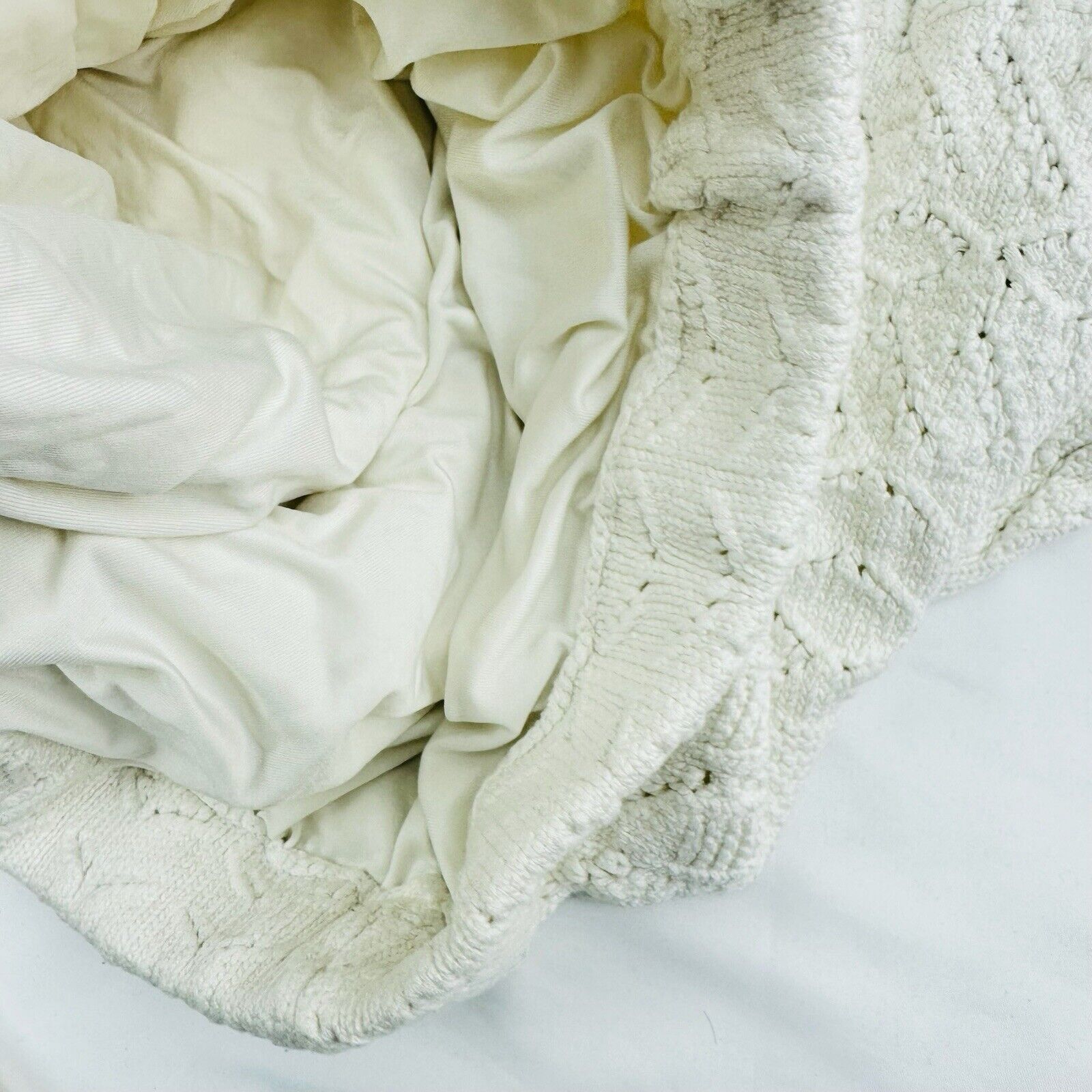 House of Harlow House Of Harlow 1960 White Knit Crochet Midi Skirt Sz XL Size 42" / US 20 - 10 Thumbnail