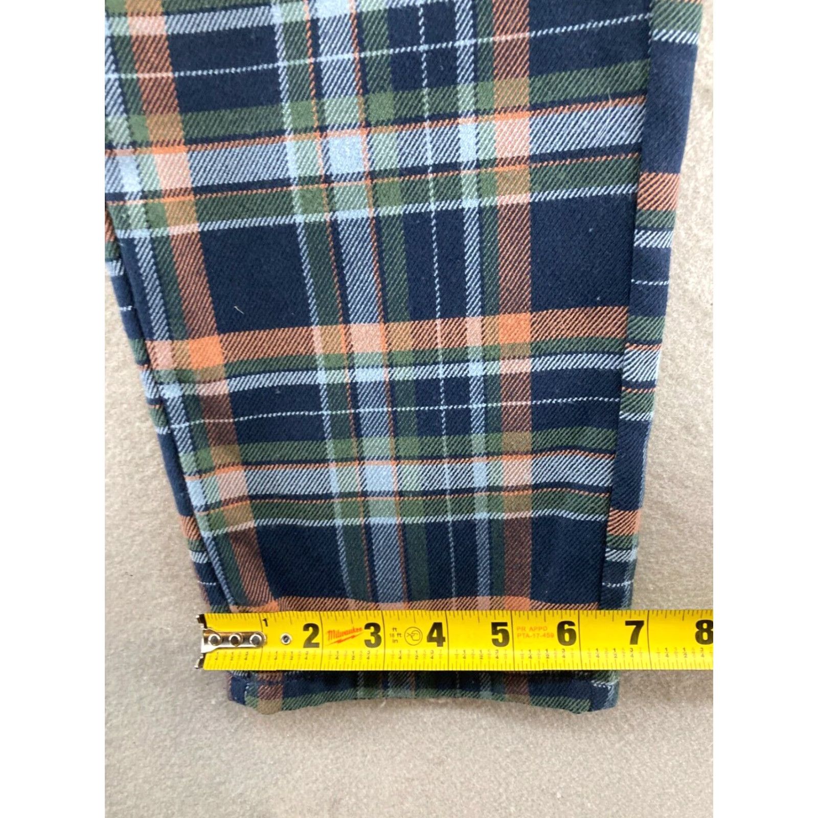 American Eagle Outfitters American Eagle Outfitters Womens Pants 8 REG Plaid Jegging Super Stretch Preppy Size 30" / US 8 / IT 44 - 6 Thumbnail