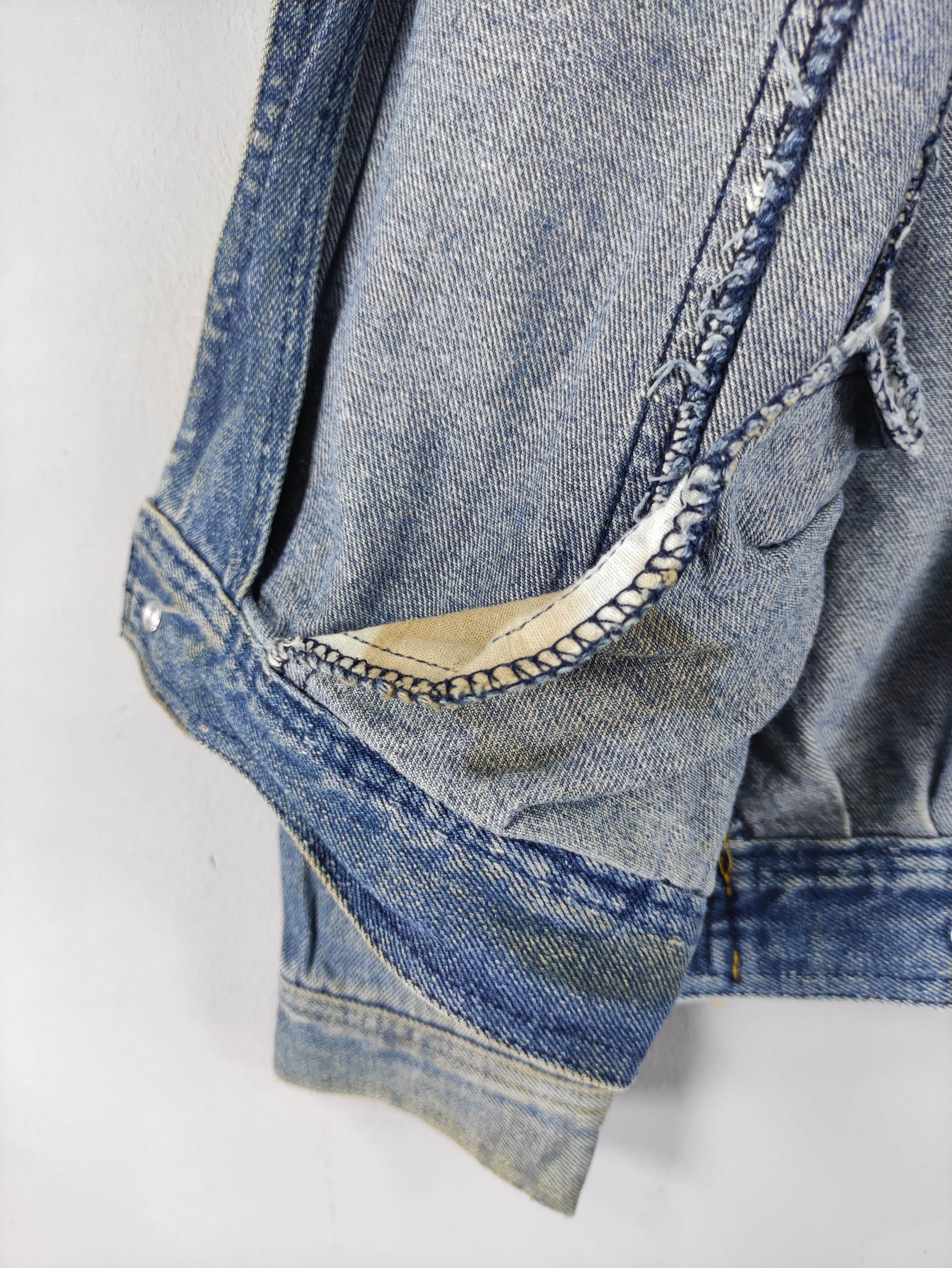 Denime Vintage 90s Trucker Denim Jacket Size US L / EU 52-54 / 3 - 7 Thumbnail
