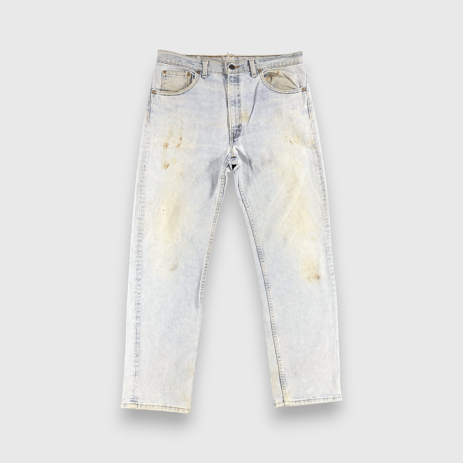 Levi's Vintage 90s Levis 505 Light Wash Jeans- J1335 Size US 36 / EU 52 - 1 Thumbnail