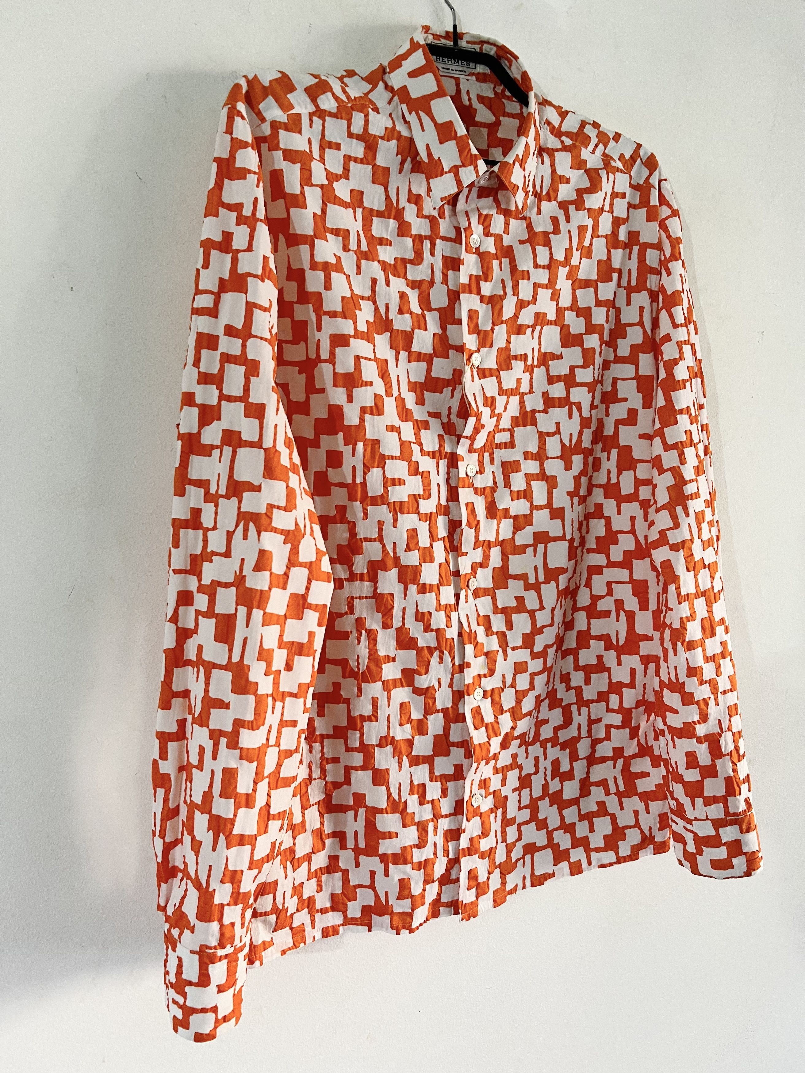 Hermes Hermes Stylized Monogram Shirt Size US M / EU 48-50 / 2 - 3 Thumbnail