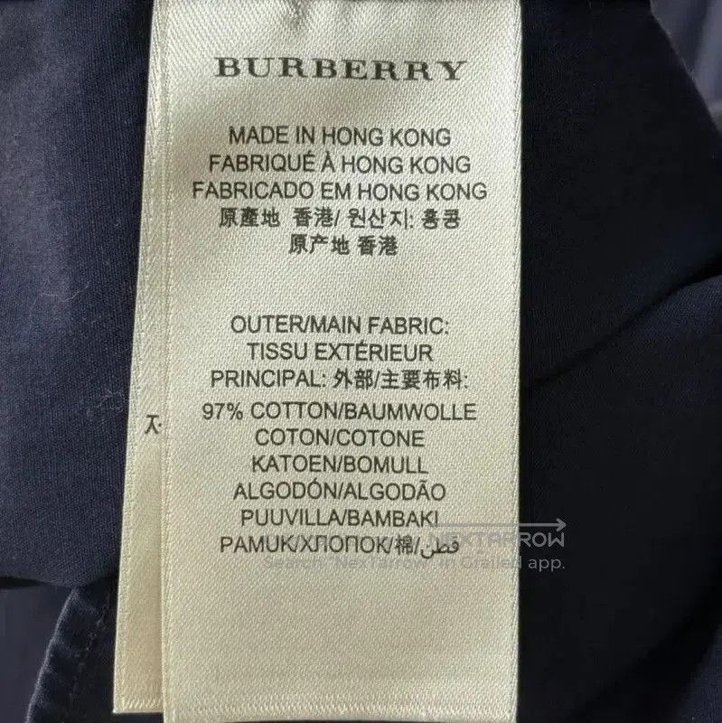 Burberry Burberry Navy Blue Women's Button-Up Shirt. Size M / US 6-8 / IT 42-44 - 4 Thumbnail