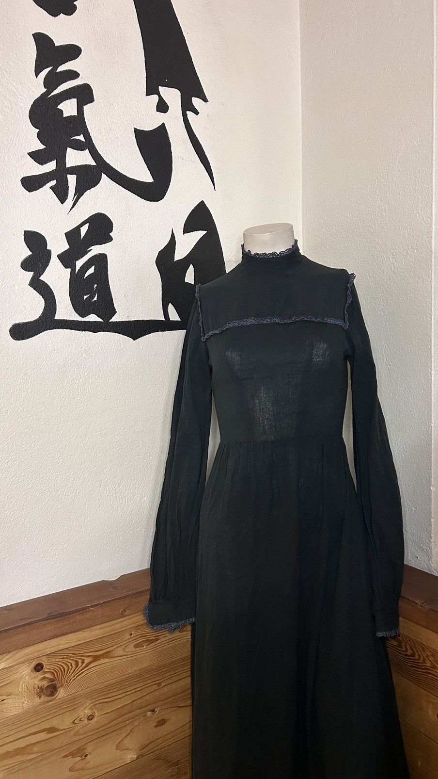 Other Gothic Maiden Antique Gown Dark Grey Size S / US 4 / IT 40 - 12 Thumbnail