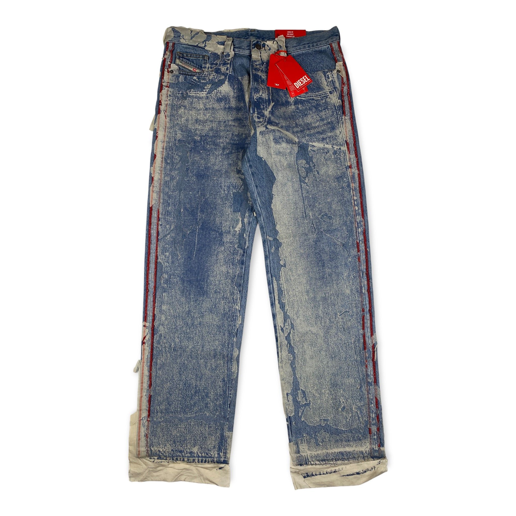 Diesel 2010 5 Pocket Denim Jeans Size US 35 - 1 Thumbnail