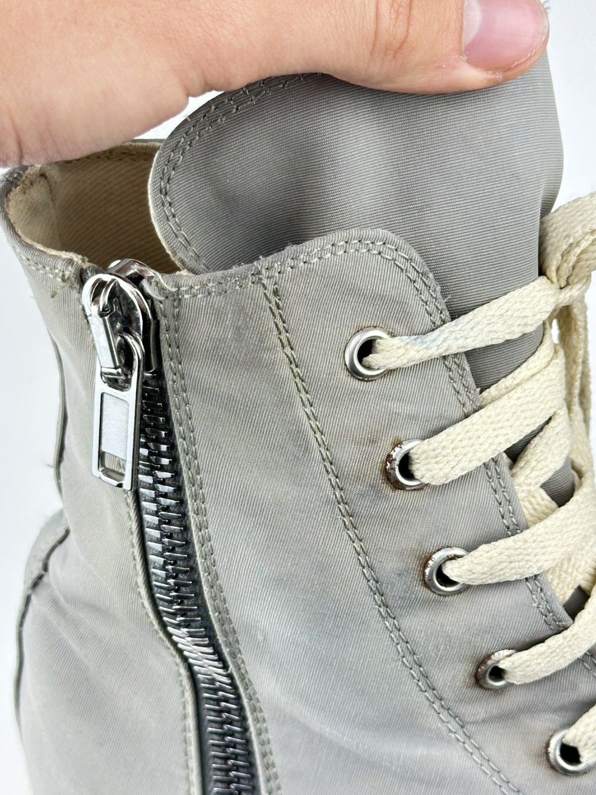Rick Owens Rick Owens Vegan Sneaks 40 Menswear Avantgarde Designer Size US 8 / EU 41 - 12 Thumbnail