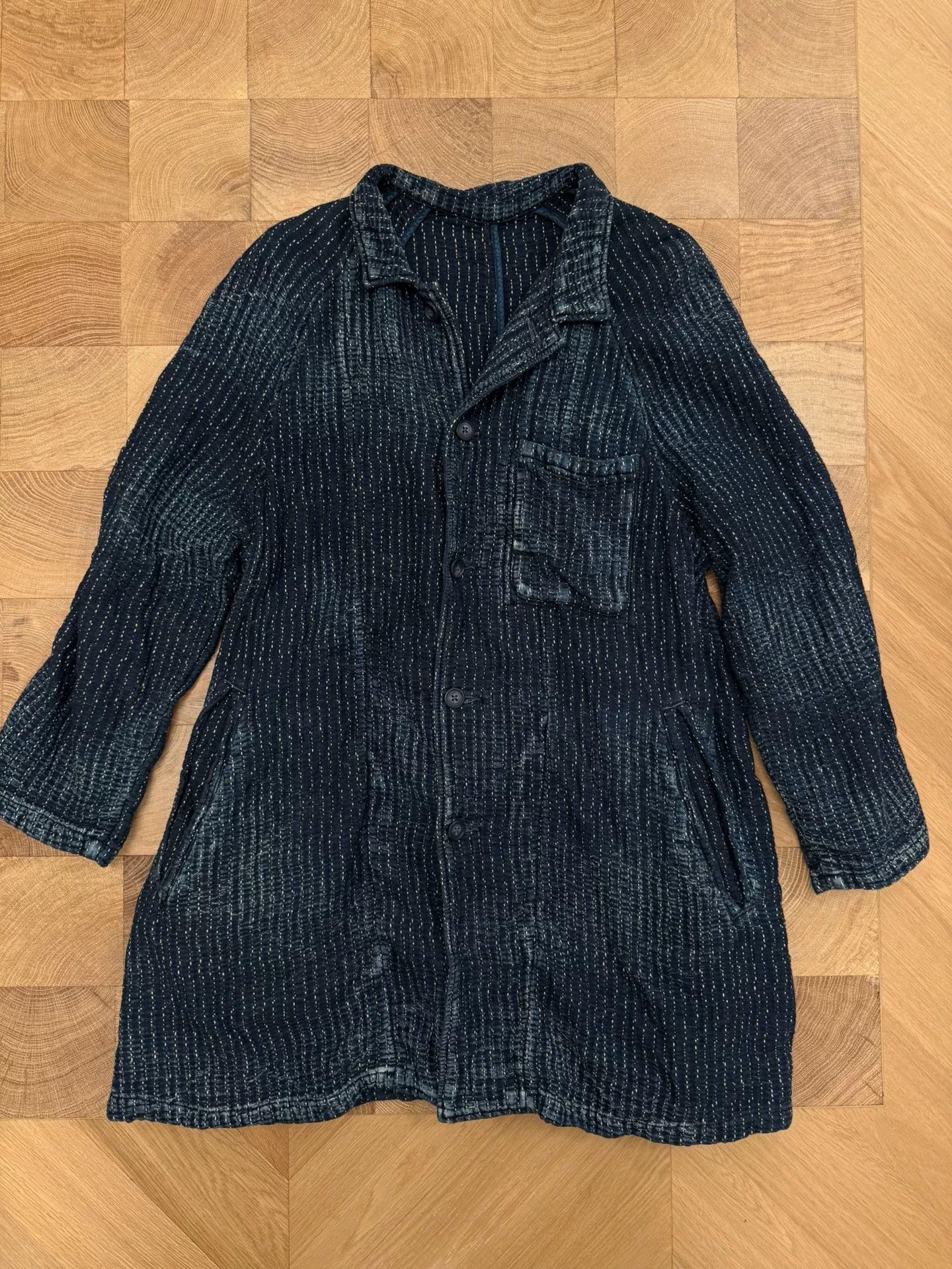 Porter Classic Porter Classic Indigo Corduroy Jacket Coat Size US M / EU 48-50 / 2 - 1 Thumbnail