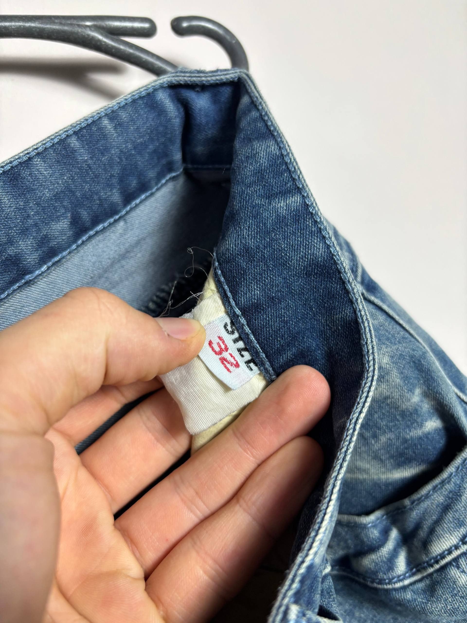 Represent Clo. Represent Clo Biker Destroyed Moto Jeans Denim Sz 32 Size US 32 / EU 48 - 7 Thumbnail