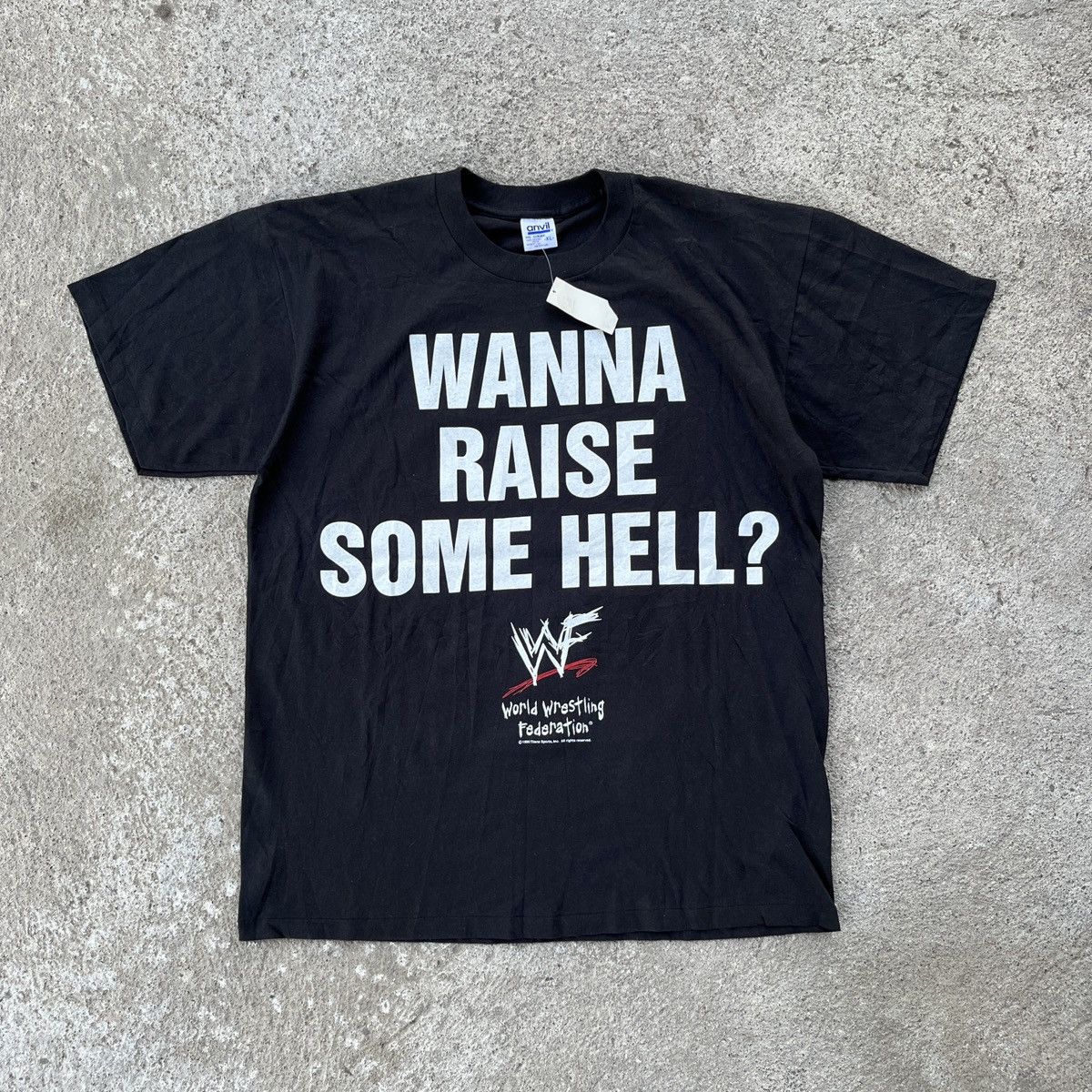 image of Stone Cold Deadstock 1998 Vintage T-Shirt in Black, Men's (Size XL)
