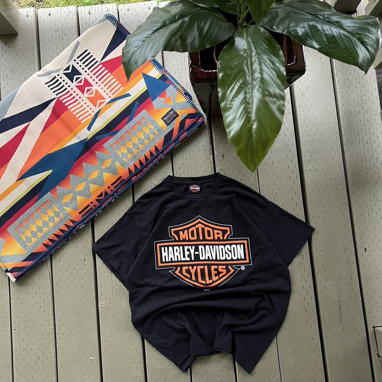 Harley Davidson × Vintage Vintage Harley Davidson T Shirt Size US M / EU 48-50 / 2 - 3 Thumbnail