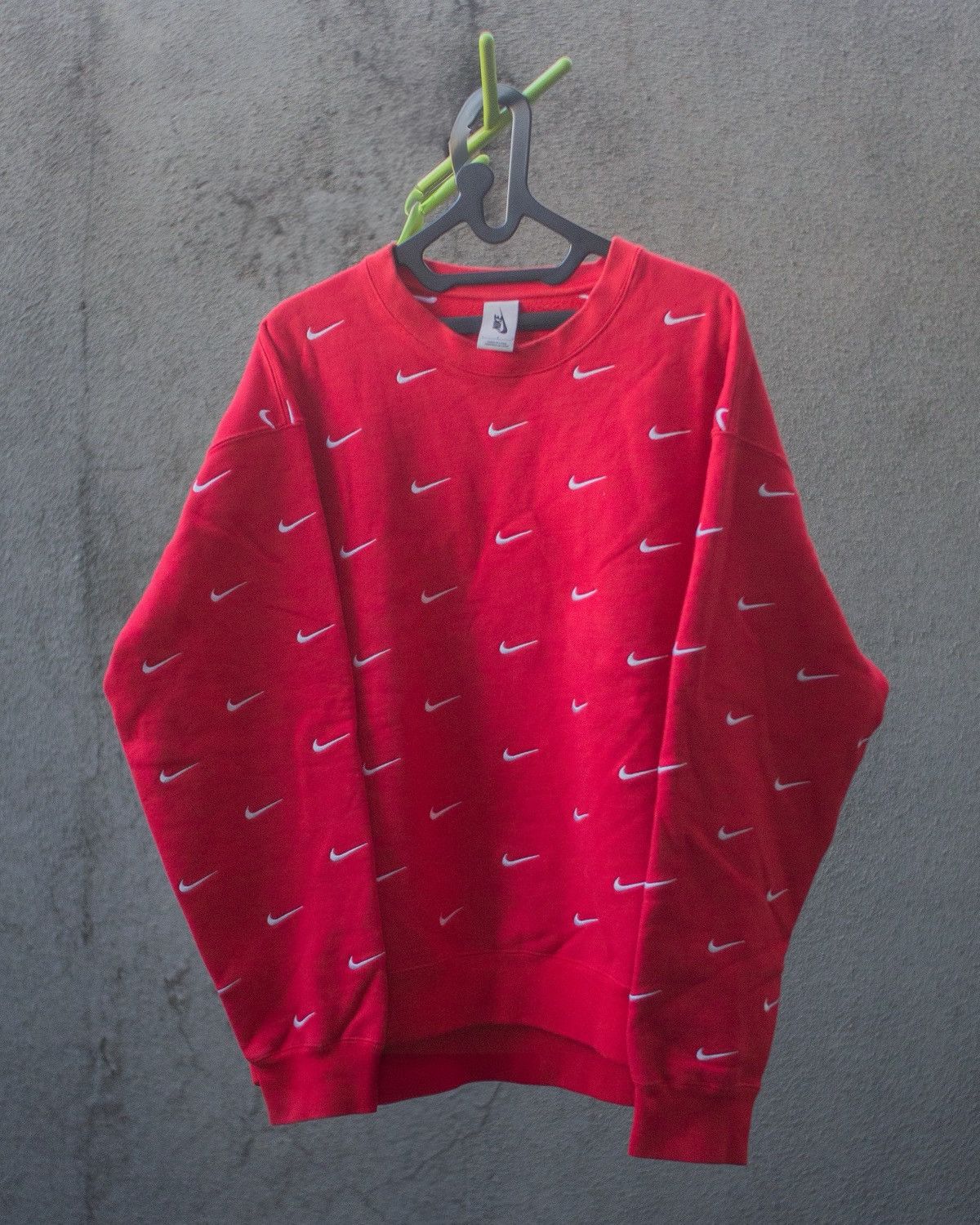 Nike NikeLab NRG Crewneck Swoosh Stripe University Size US L / EU 52-54 / 3 - 1 Thumbnail
