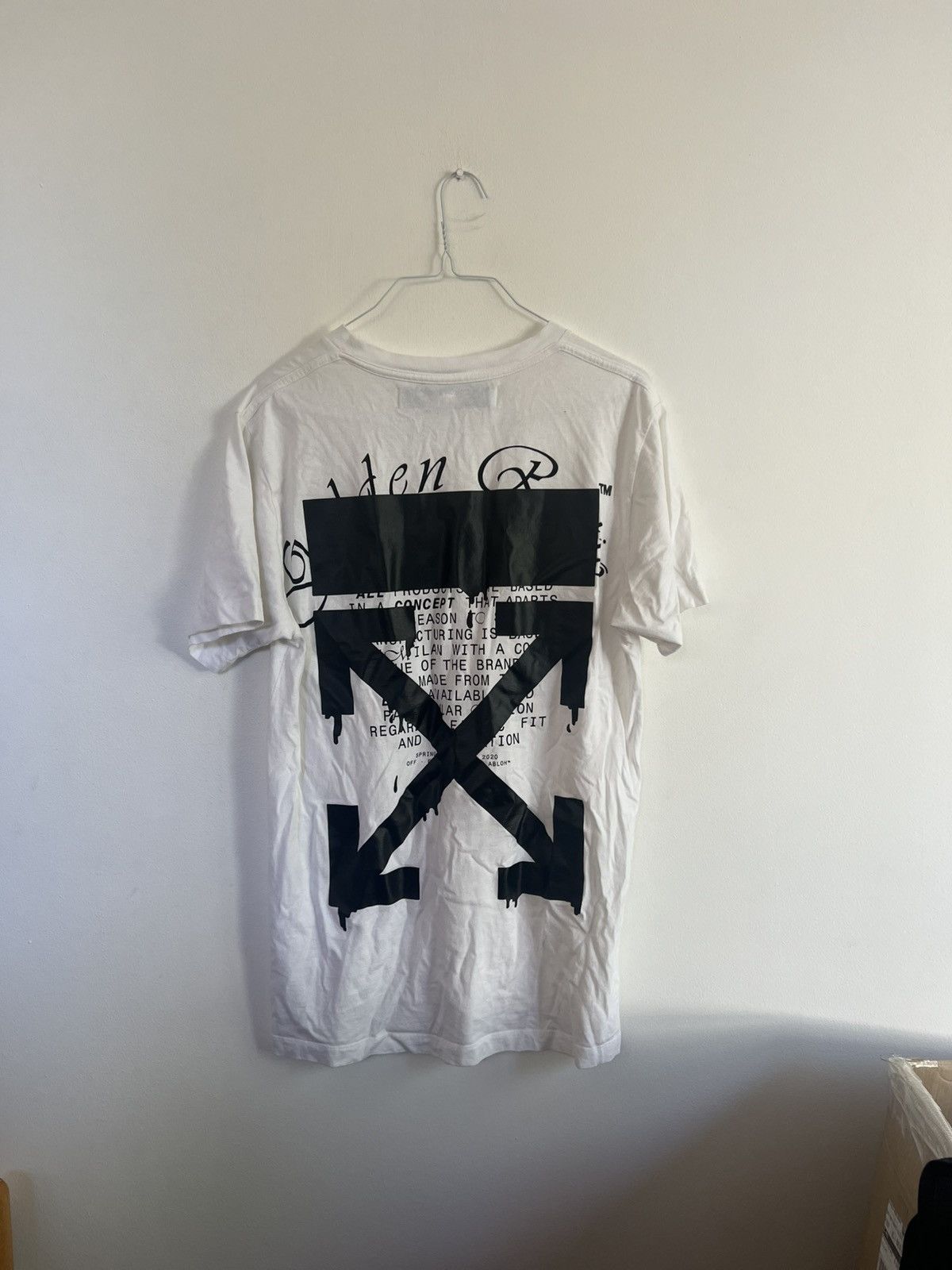 Off-White Off white Golden Ratio TEE Size US L / EU 52-54 / 3 - 1 Thumbnail