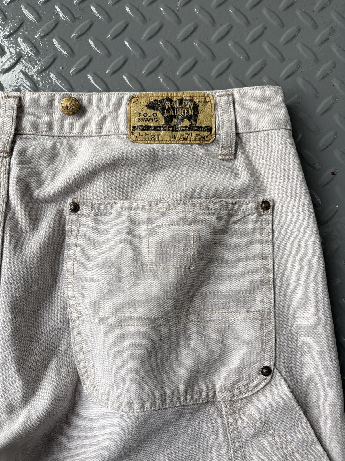 Polo Ralph Lauren Vintage 1990s Polo Double Knee Carpenter Pants Size US 36 / EU 52 - 10 Thumbnail
