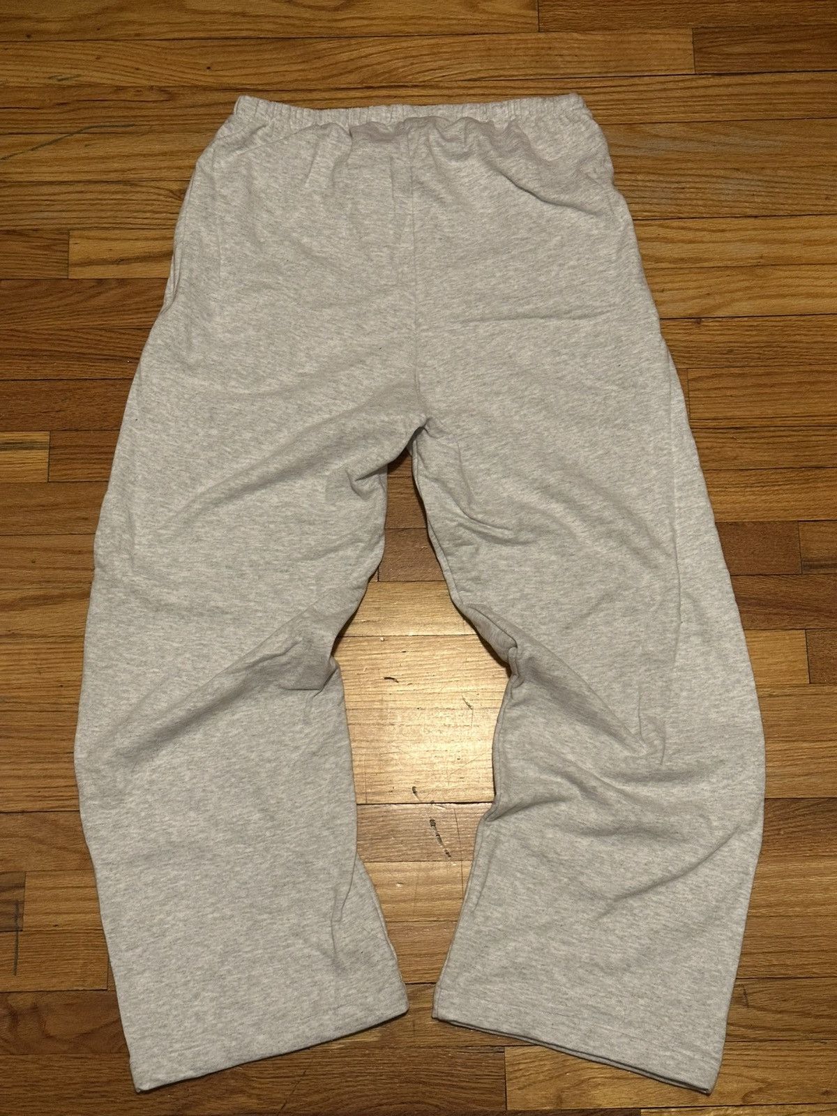 Yeezy Yeezy Gosha Heather Grey Sweatpants (2) Size US 34 / EU 50 - 2 Thumbnail