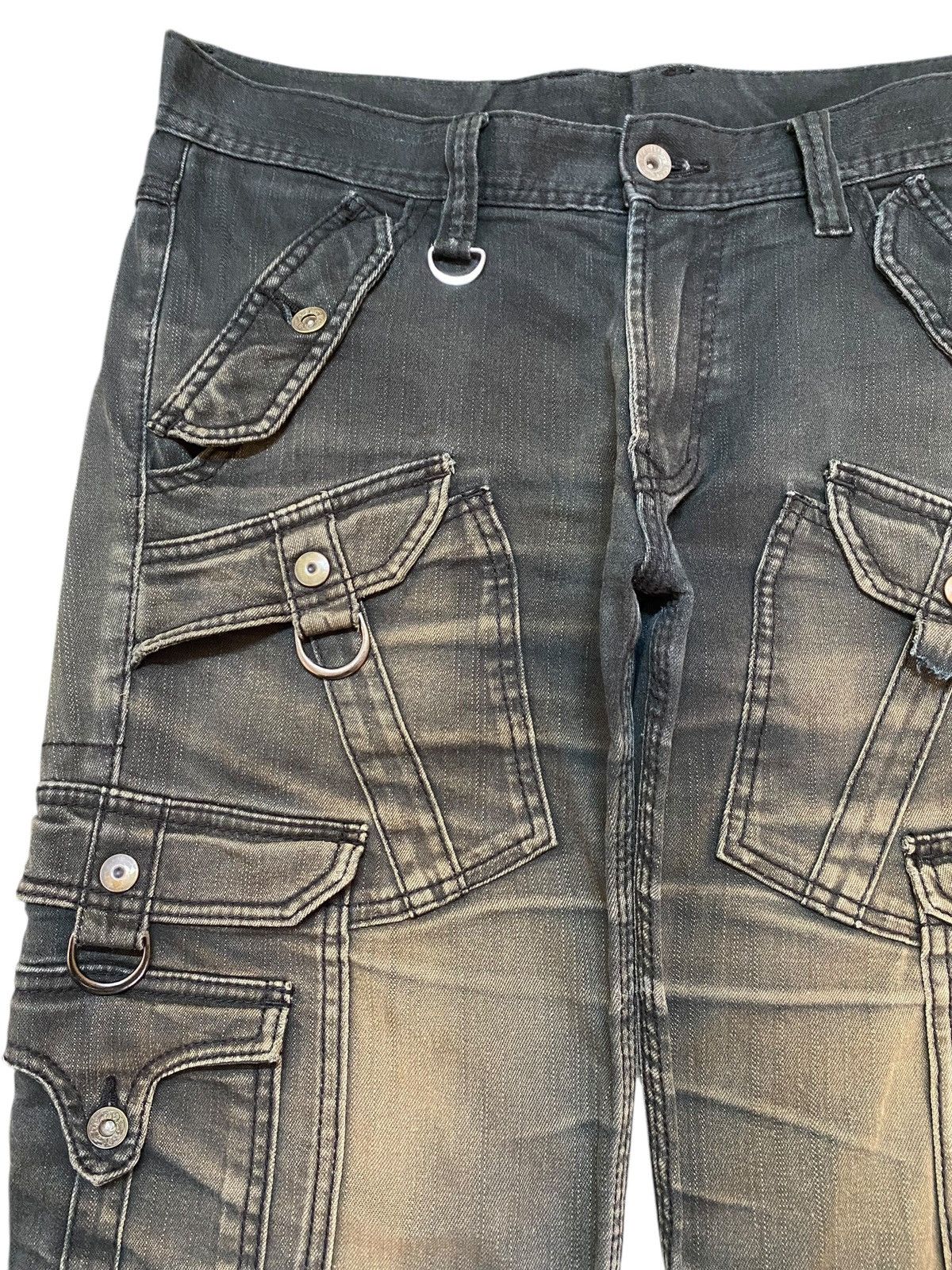 HIDEAWAYS Vintage Japanese Brands Nicole Club Flare Denim Style Pants Size US 34 / EU 50 - 7 Thumbnail