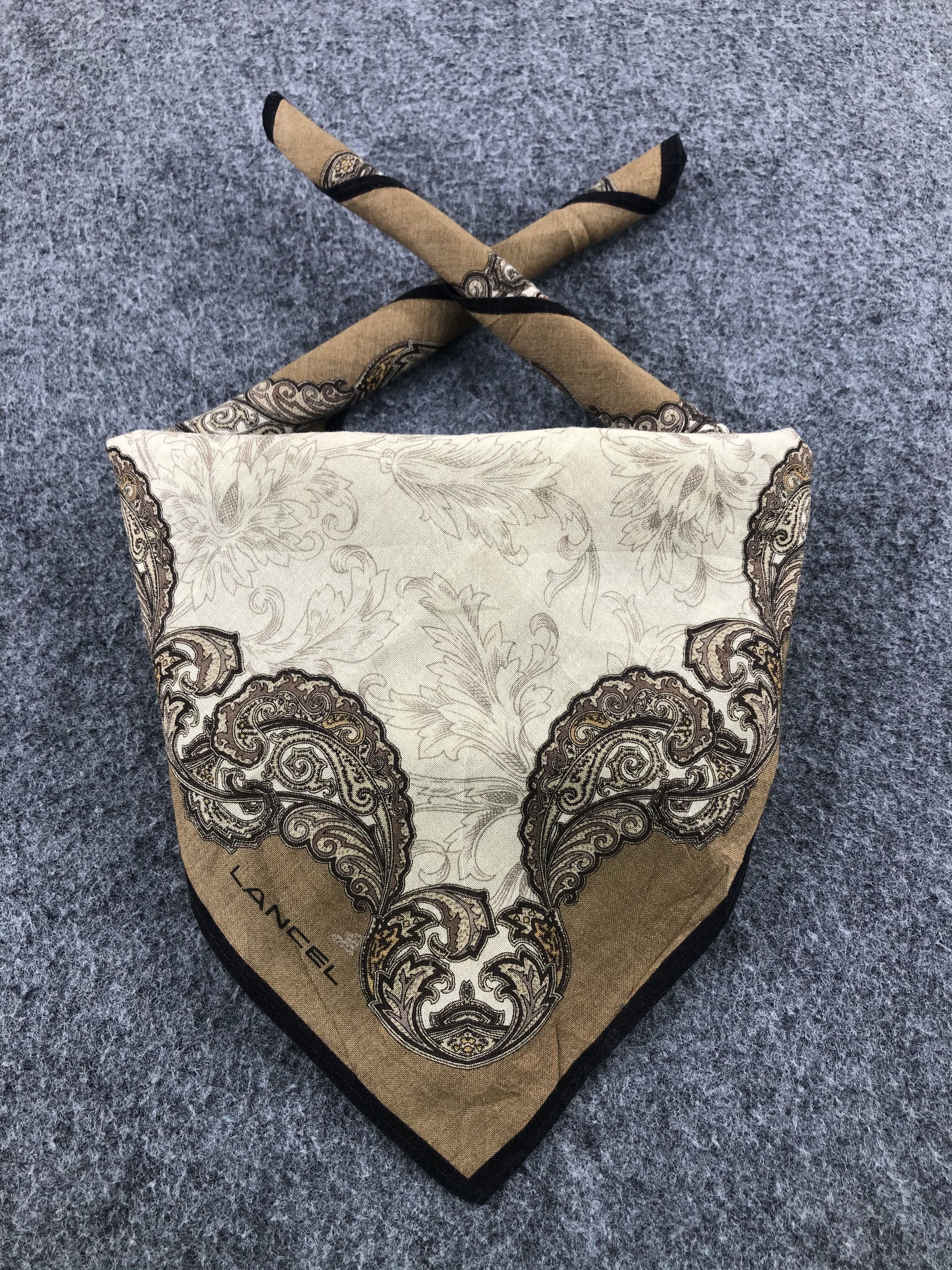 Lancel Vintage Lancel Handkerchief / Bandana / Neckerchief Size ONE SIZE - 1 Thumbnail