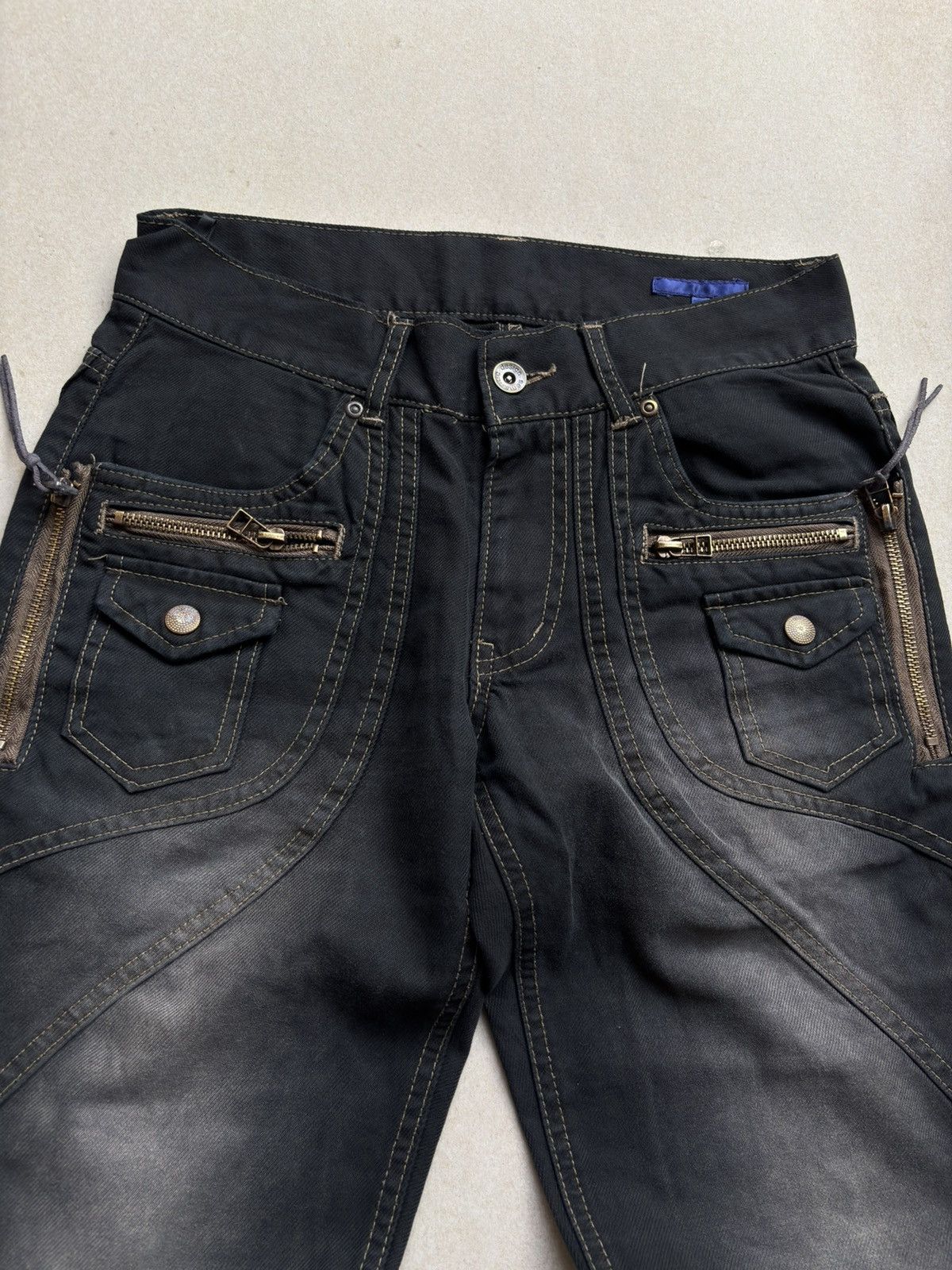 semanticdesign SEMANTIC DESIGN lace-up jeans Size US 28 / EU 44 - 3 Thumbnail
