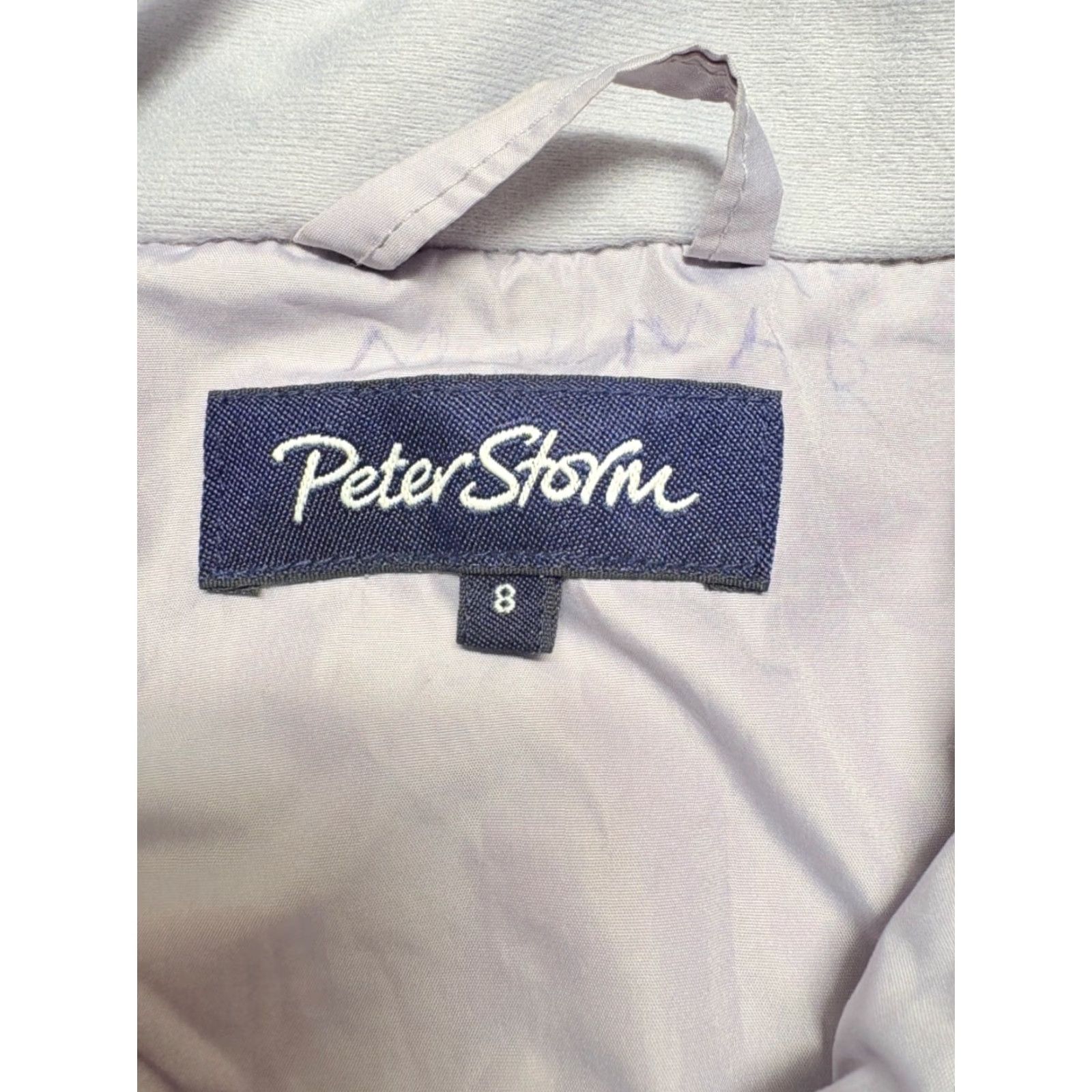 Vintage Peter Storm Jacket Mens 8 Navy Full Zip StormTech Hooded Lightweight Waterproof Jacket Size US M / EU 48-50 / 2 - 4 Thumbnail