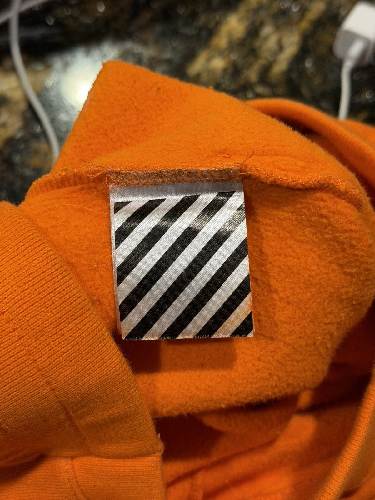 Off-White × Vlone Vlone x Off-White 2016 Orange Logo Sweatpants Size US 38 / EU 54 - 14 Thumbnail