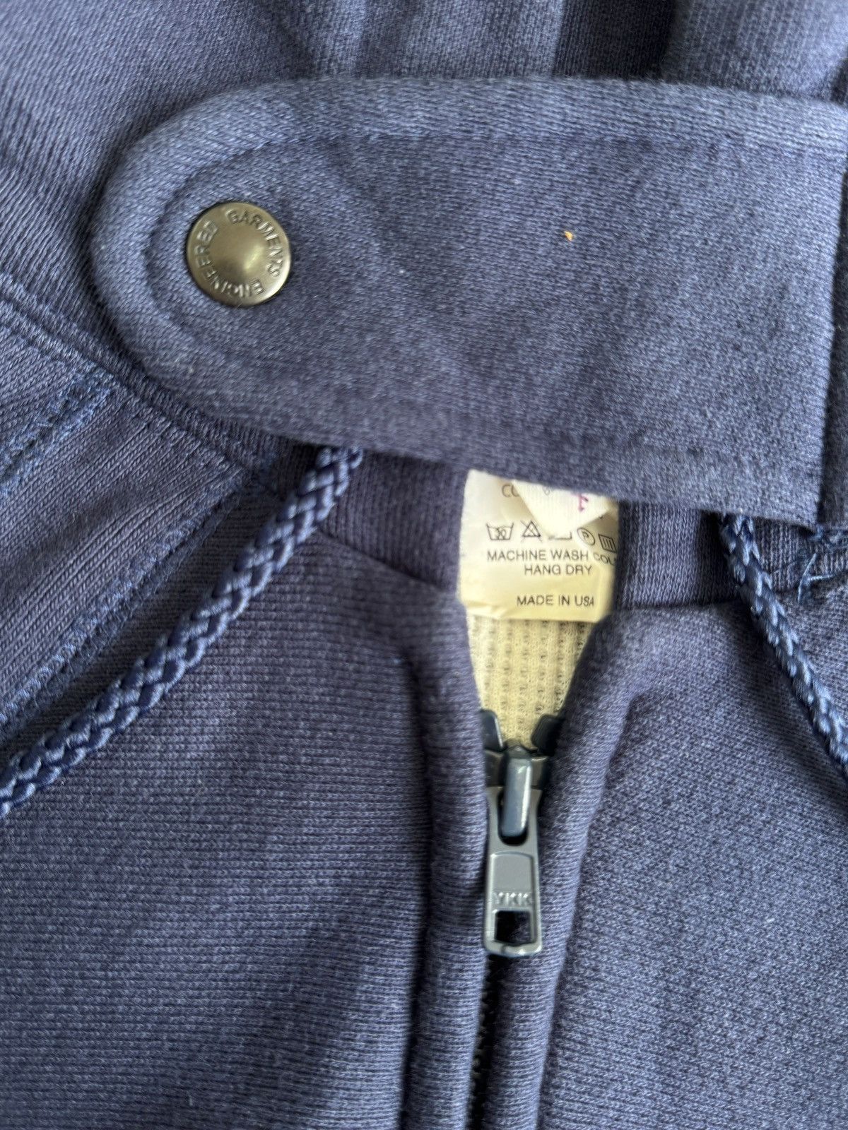 Engineered Garments Engineered Garments Throat Tap Zipper Thermal Hoodie Size US S / EU 44-46 / 1 - 5 Thumbnail