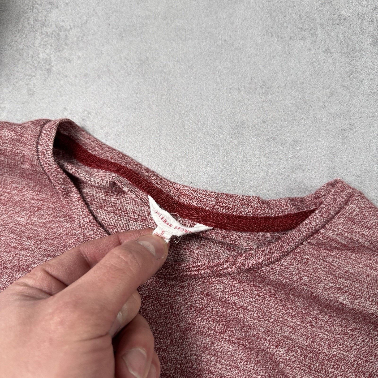 Orlebar Brown Orlebar Brown Men Long Sleeve T Shirt Size S Red Size US S / EU 44-46 / 1 - 10 Thumbnail