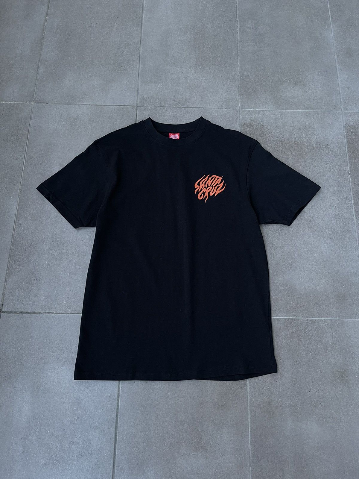 Santa Cruz Skateboards !DS! Santa Cruz Salba Tiger Hand Black Short Sleeve T-Shirt Size US M / EU 48-50 / 2 - 3 Thumbnail