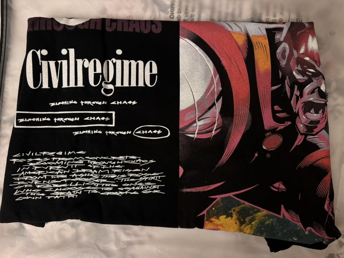 Civil Regime CIVIL REGIME X DARC SPORT X MARVEL X-MEN COLOSSUS RAGE SHIRT- Medium Size US M / EU 48-50 / 2 - 1 Thumbnail