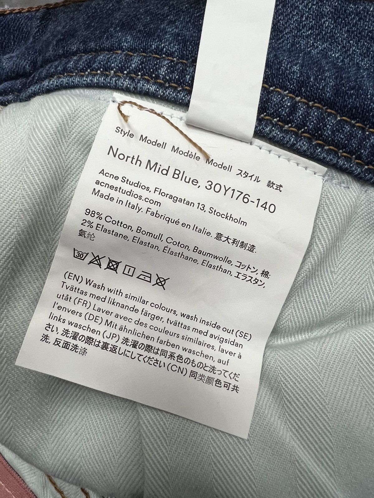 Acne Studios × Designer Acne Studios Bla Konst jeans Size US 30 / EU 46 - 7 Thumbnail