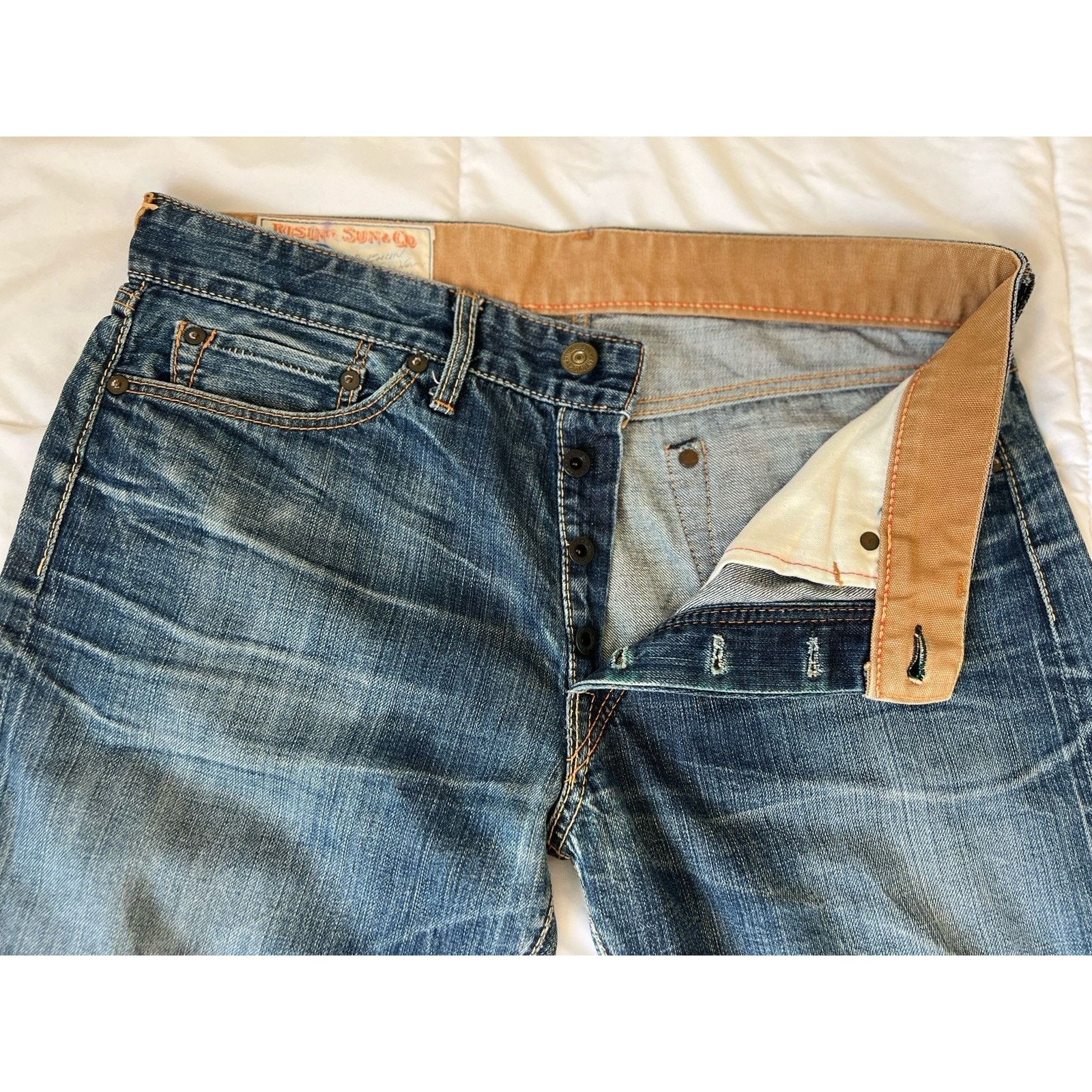 Rising Sun & Co. Rising Sun & Co Selvedge Denim 32x34 Classic Americana 1947 Size US 32 / EU 48 - 3 Thumbnail